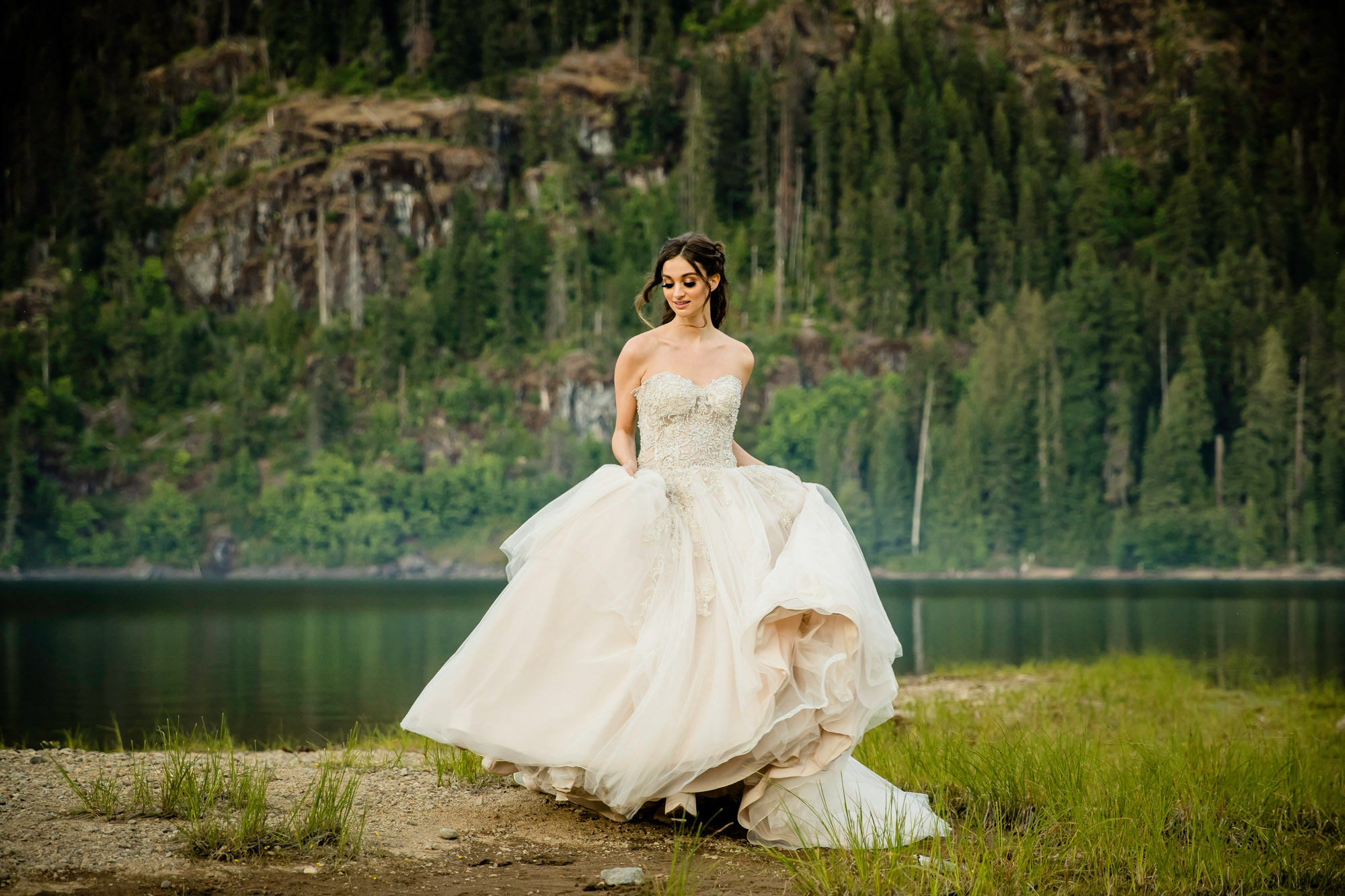 Adventure Elopement at Snoqualmie Pass in the Cascade Mountains by James Thomas Long Photography