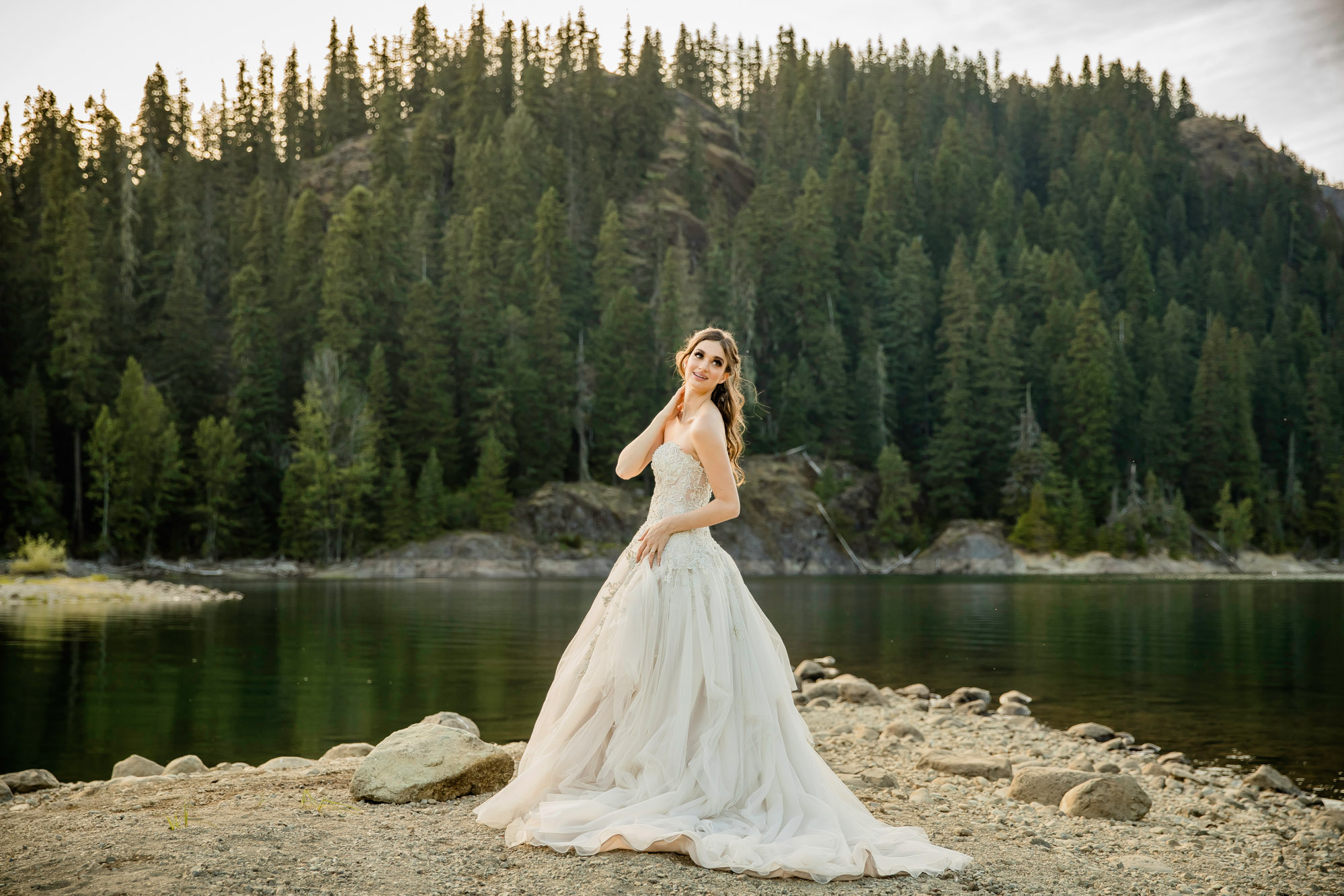 Adventure Elopement at Snoqualmie Pass in the Cascade Mountains by James Thomas Long Photography