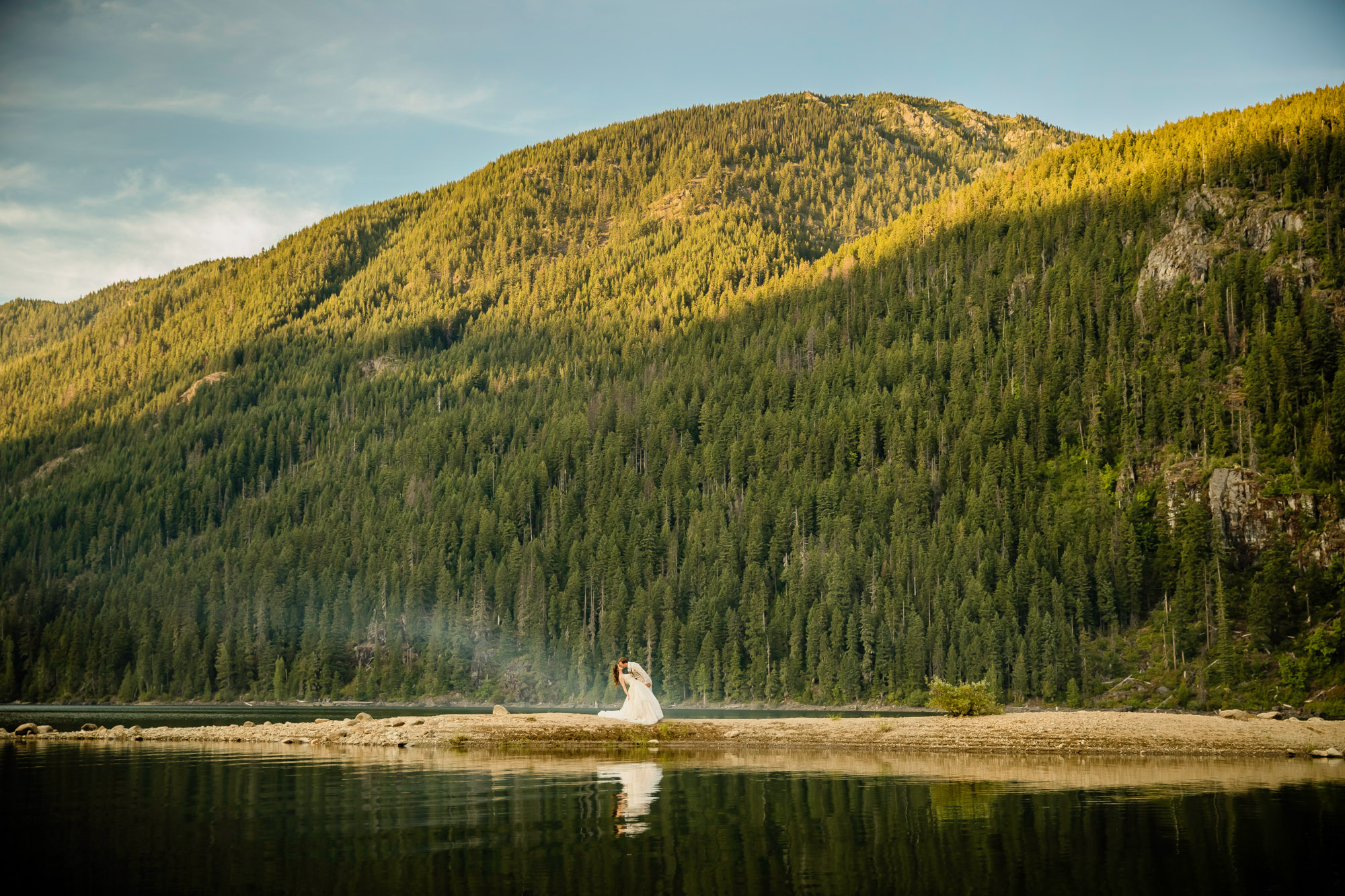 Adventure Elopement at Snoqualmie Pass in the Cascade Mountains by James Thomas Long Photography