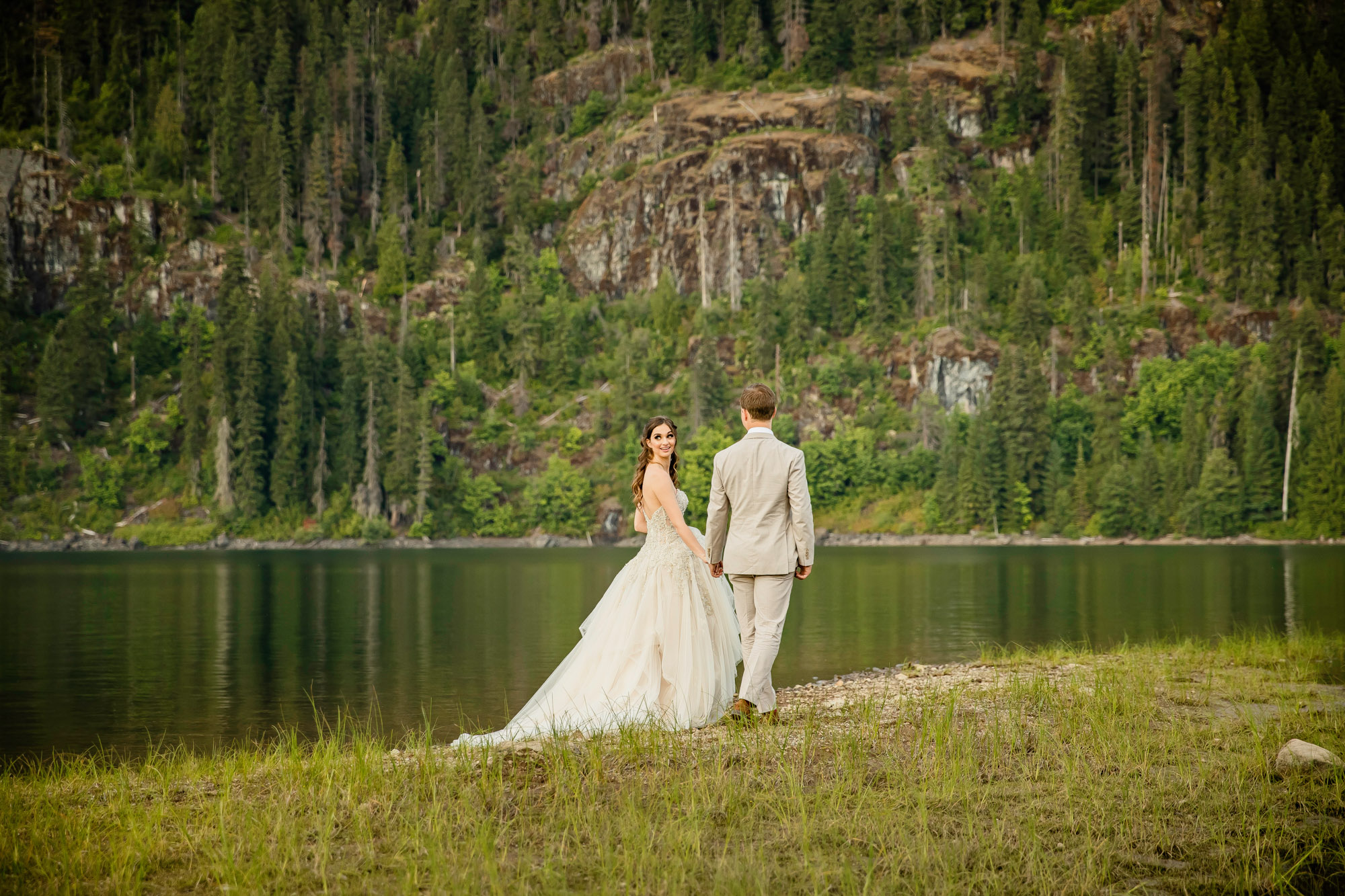 Adventure Elopement at Snoqualmie Pass in the Cascade Mountains by James Thomas Long Photography