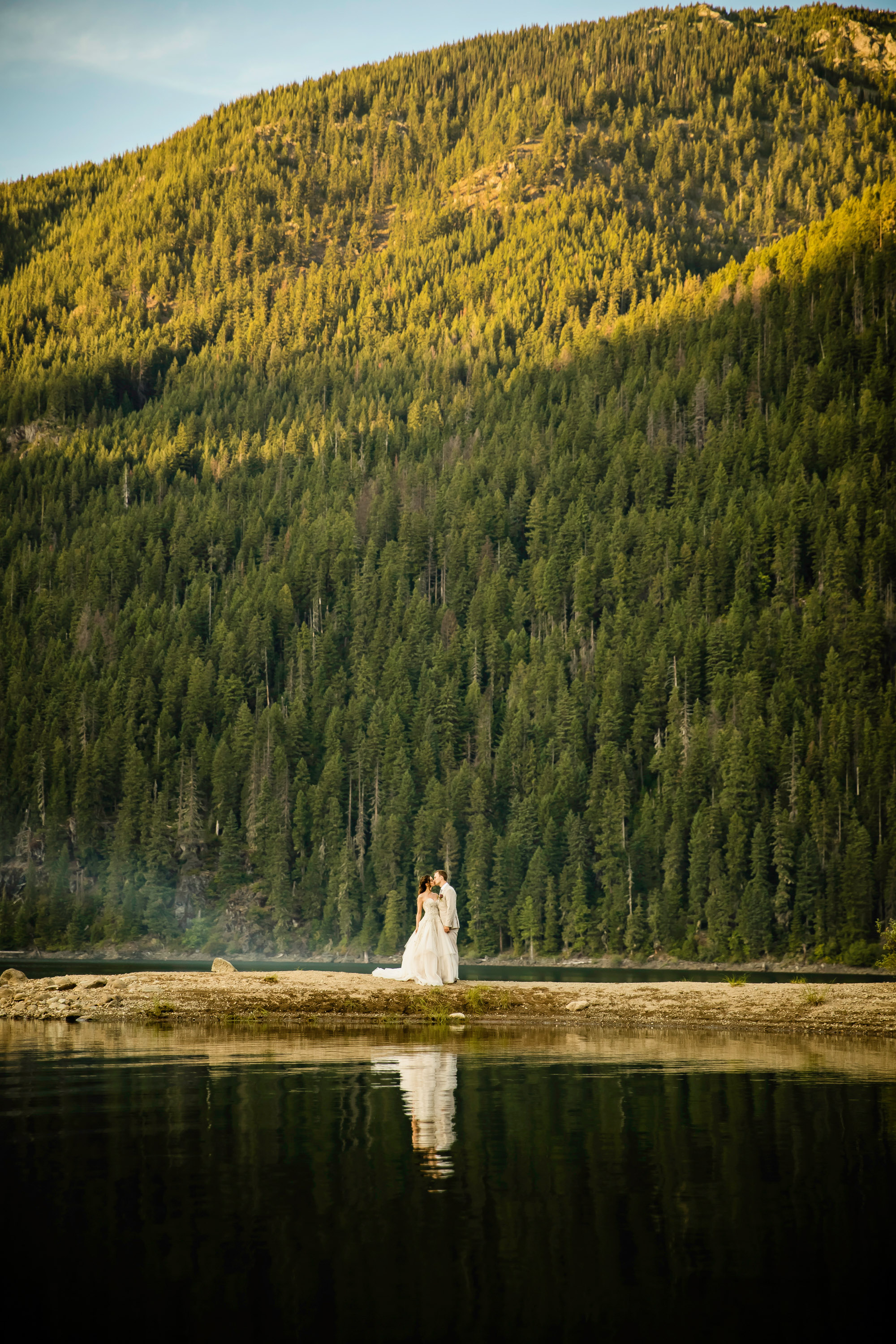 Adventure Elopement at Snoqualmie Pass in the Cascade Mountains by James Thomas Long Photography