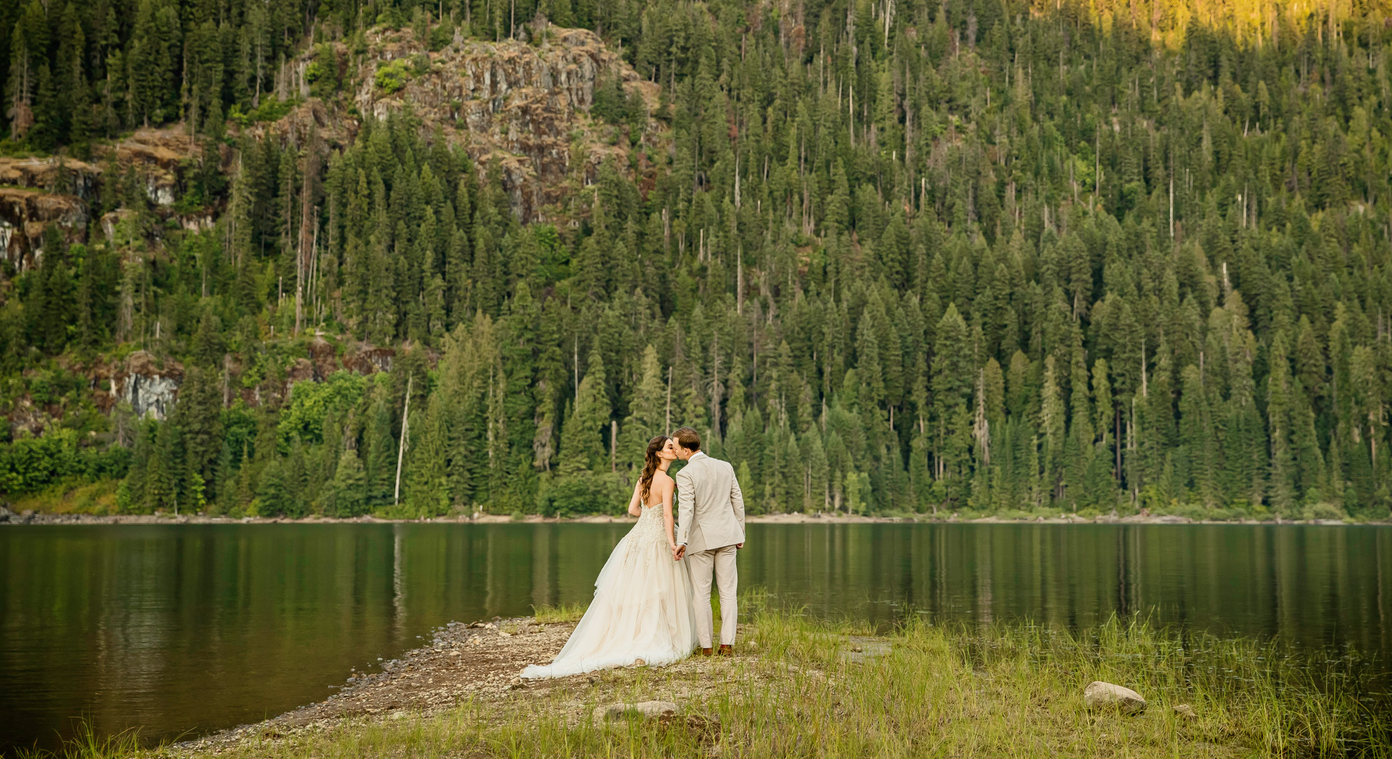 Adventure Elopement at Snoqualmie Pass in the Cascade Mountains by James Thomas Long Photography