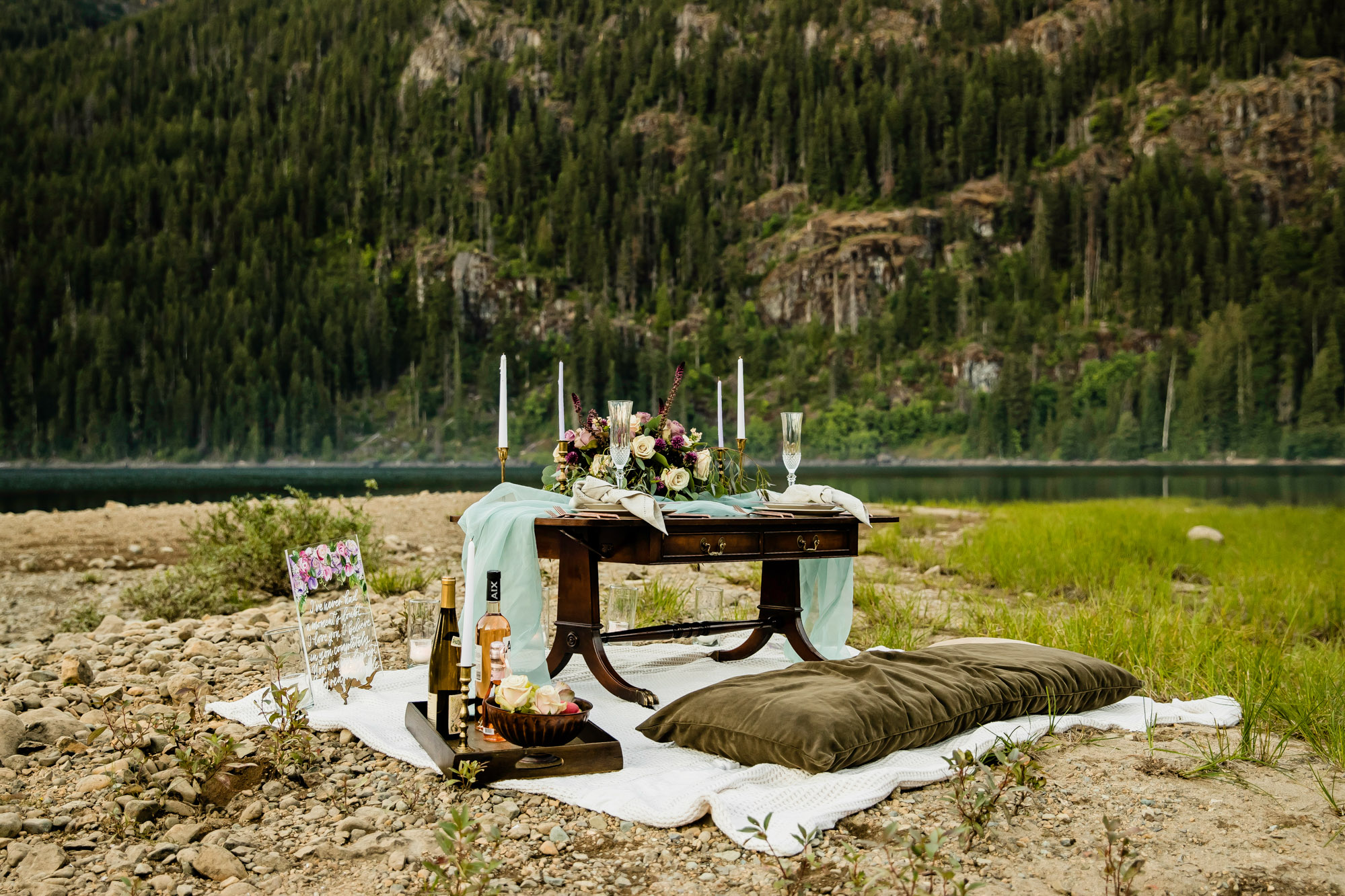 Adventure Elopement at Snoqualmie Pass in the Cascade Mountains by James Thomas Long Photography