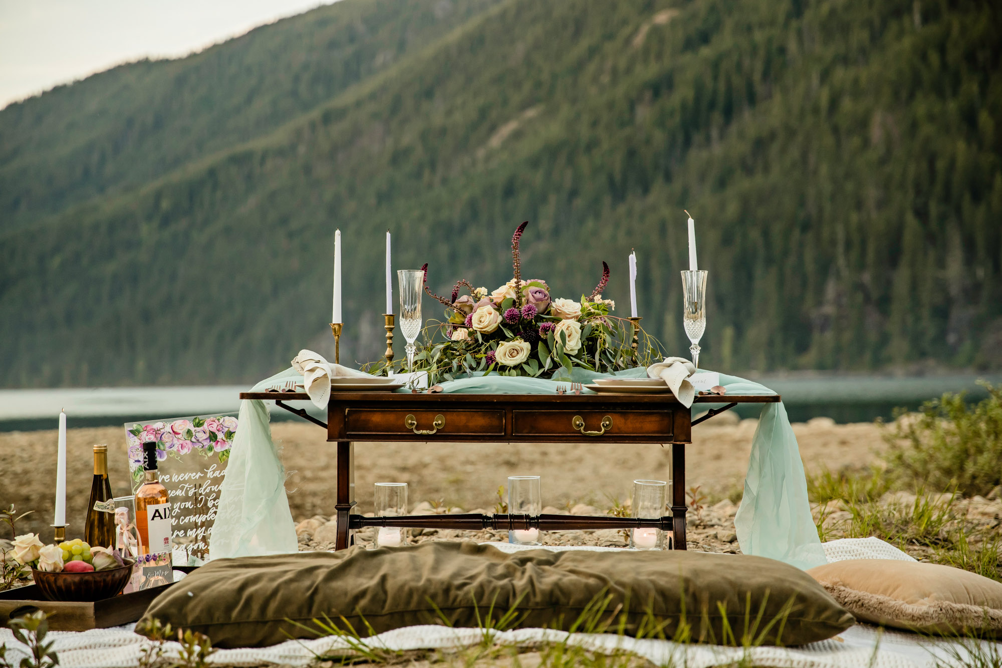 Adventure Elopement at Snoqualmie Pass in the Cascade Mountains by James Thomas Long Photography