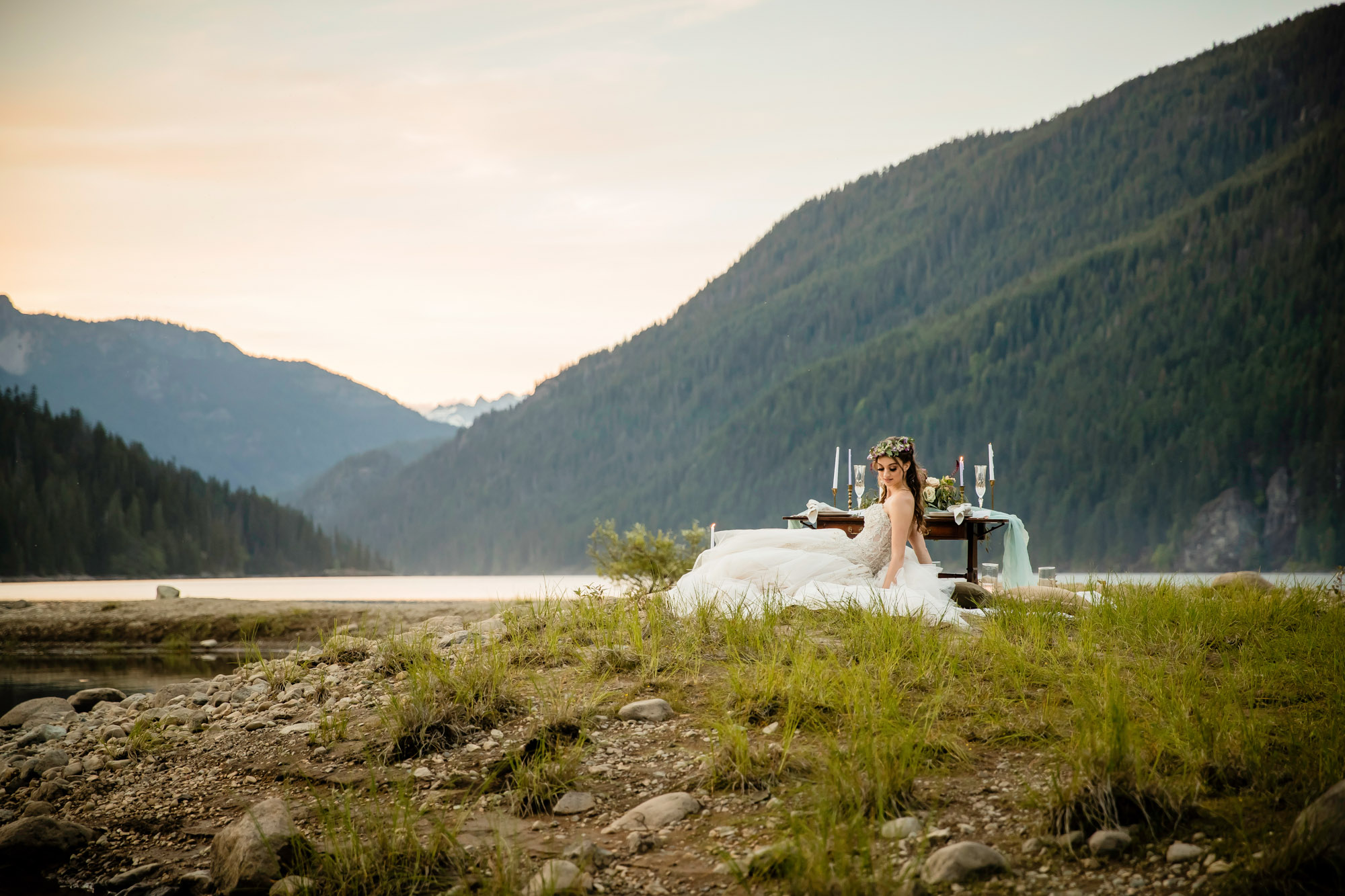 Adventure Elopement at Snoqualmie Pass in the Cascade Mountains by James Thomas Long Photography