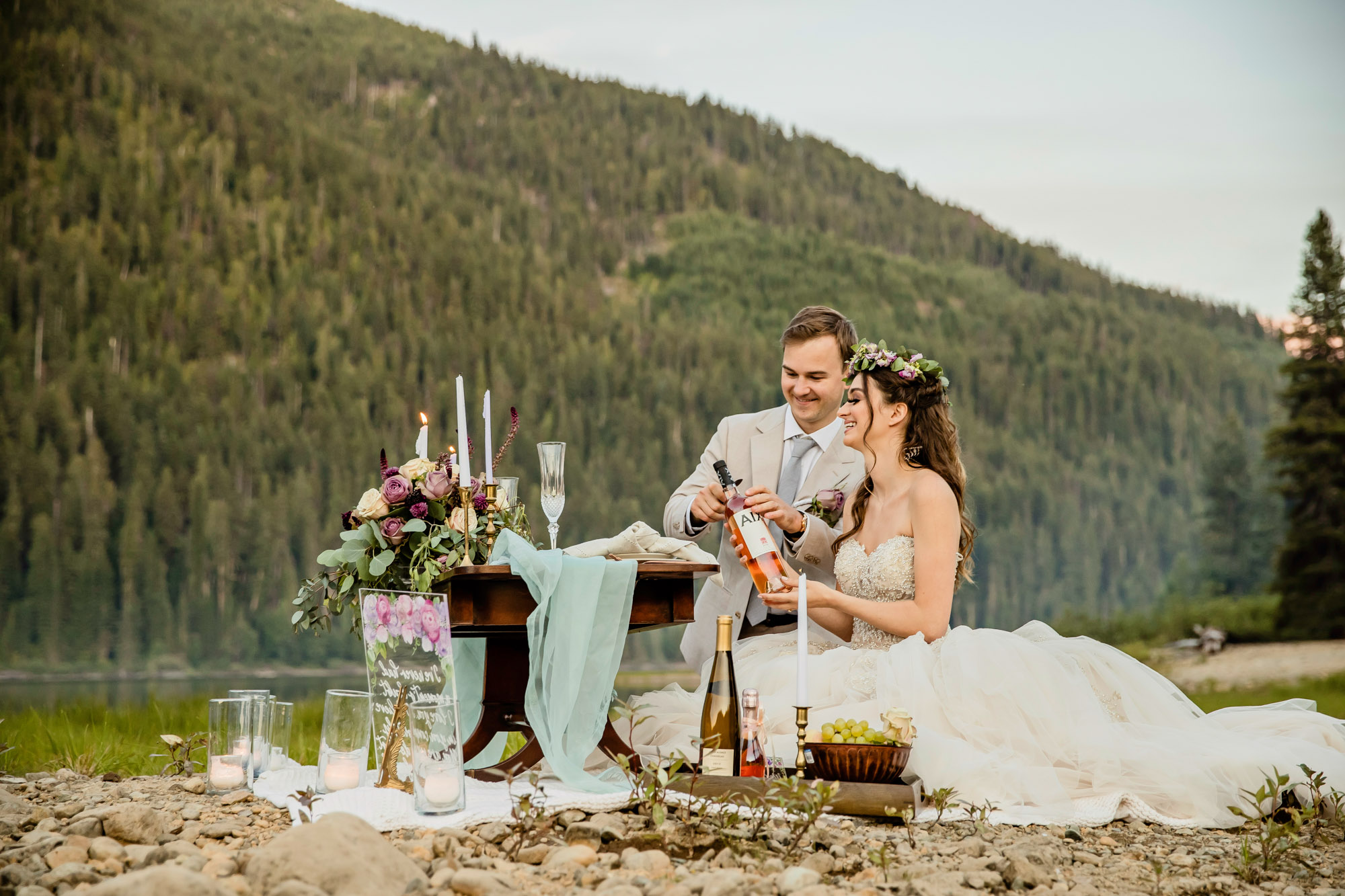 Adventure Elopement at Snoqualmie Pass in the Cascade Mountains by James Thomas Long Photography