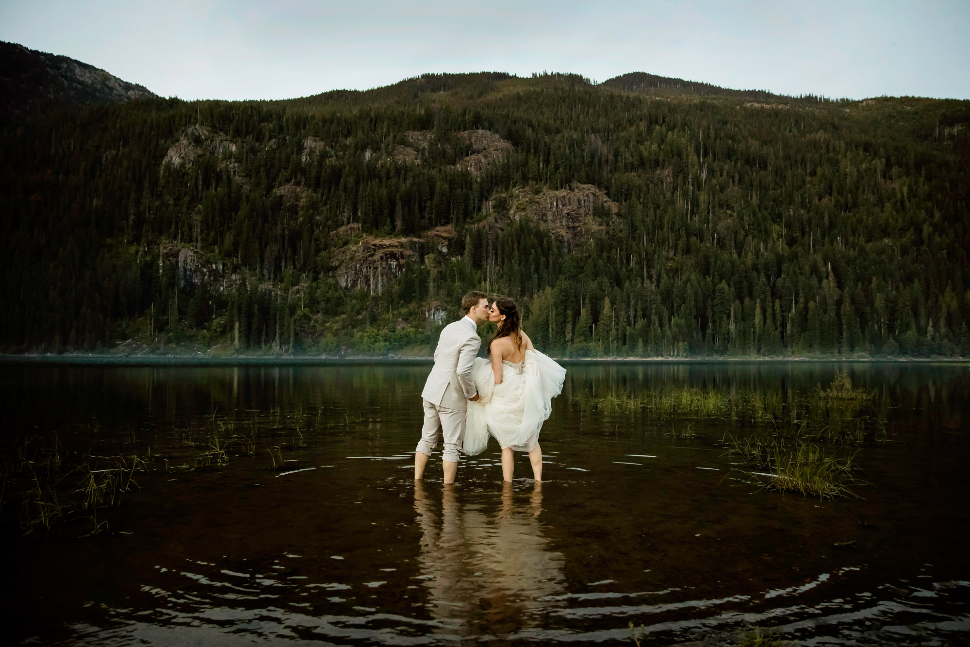 Adventure Elopement at Snoqualmie Pass in the Cascade Mountains by James Thomas Long Photography