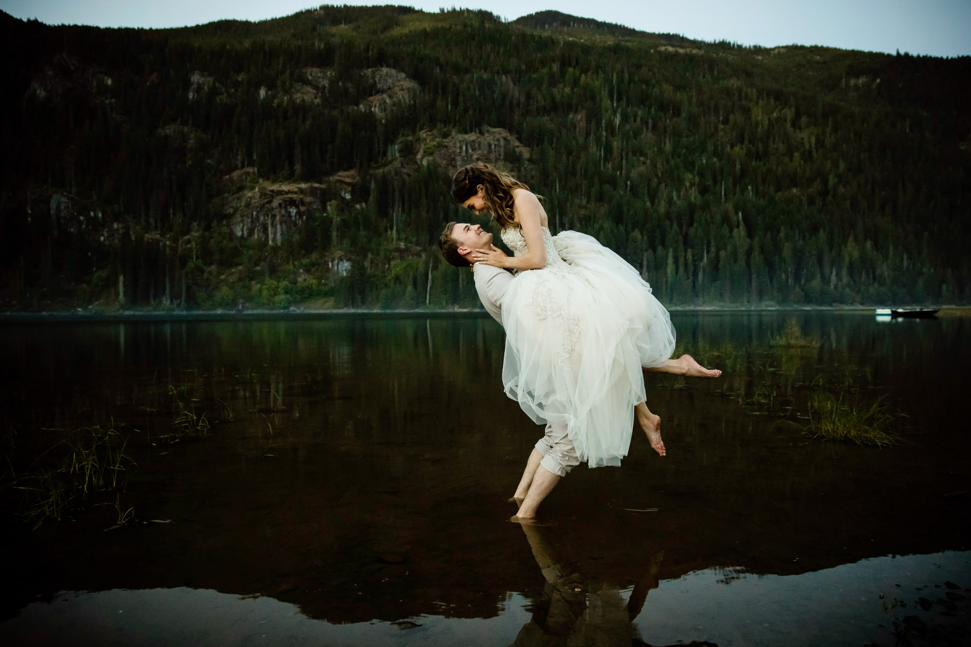 Adventure Elopement at Snoqualmie Pass in the Cascade Mountains by James Thomas Long Photography