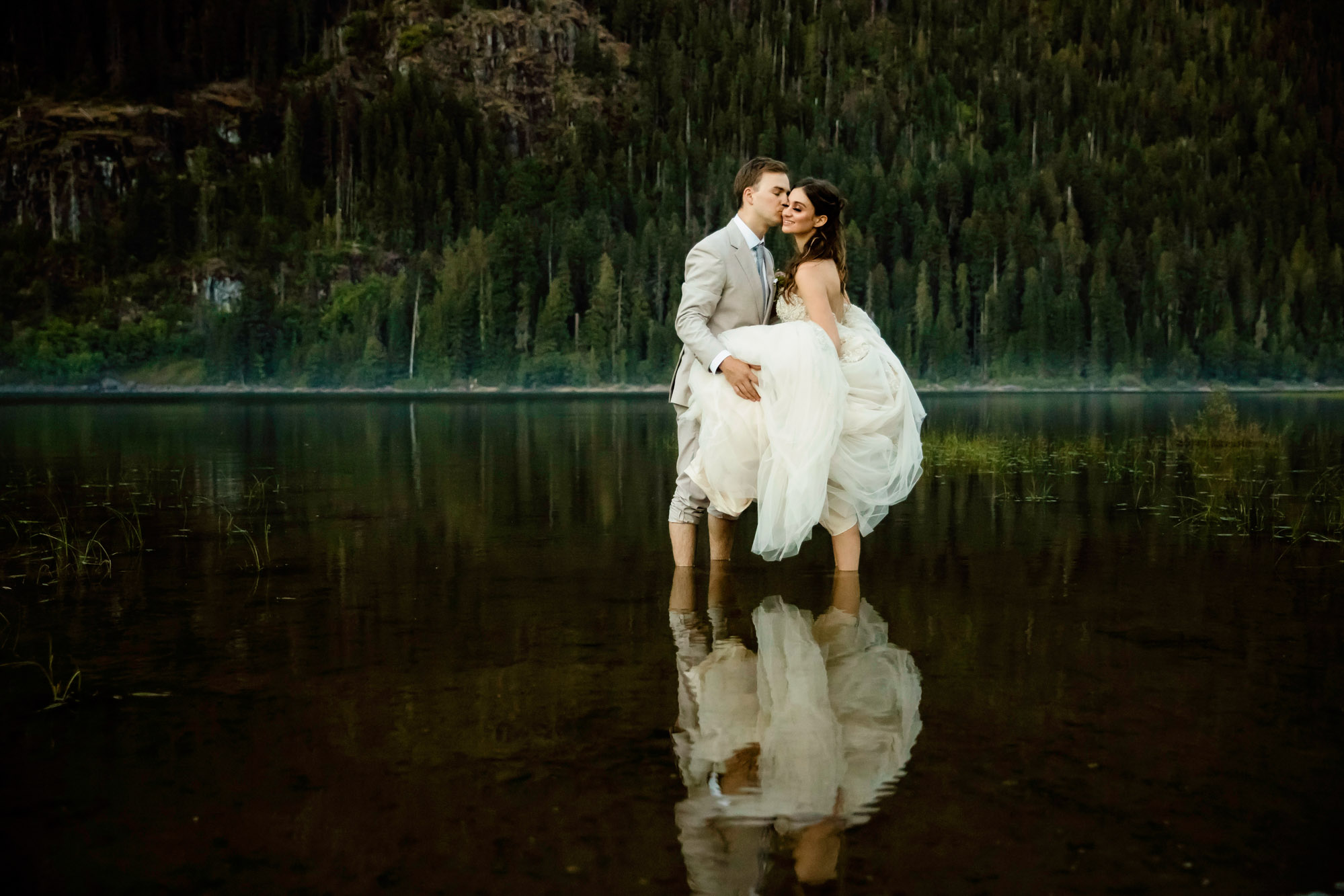 Adventure Elopement at Snoqualmie Pass in the Cascade Mountains by James Thomas Long Photography