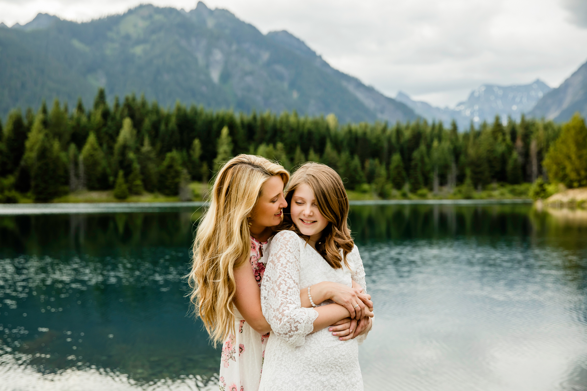 Mother and daughter session at Snoqualmie Pass by James Thomas Long Photography