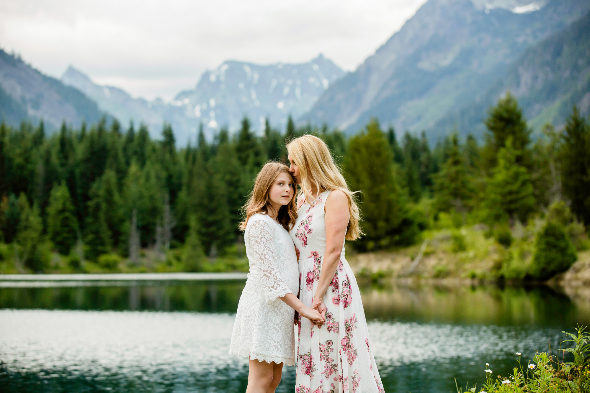 Mother and daughter session at Snoqualmie Pass by James Thomas Long Photography