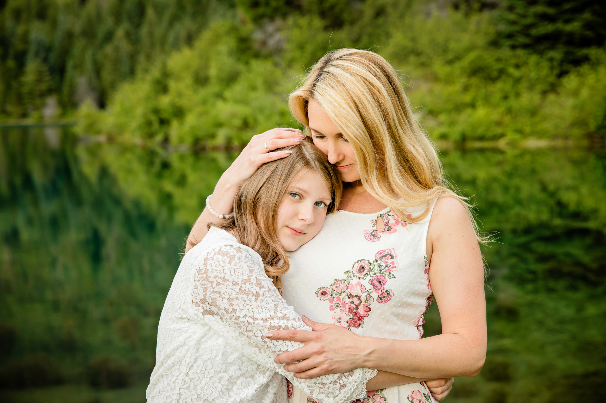 Mother and daughter session at Snoqualmie Pass by James Thomas Long Photography