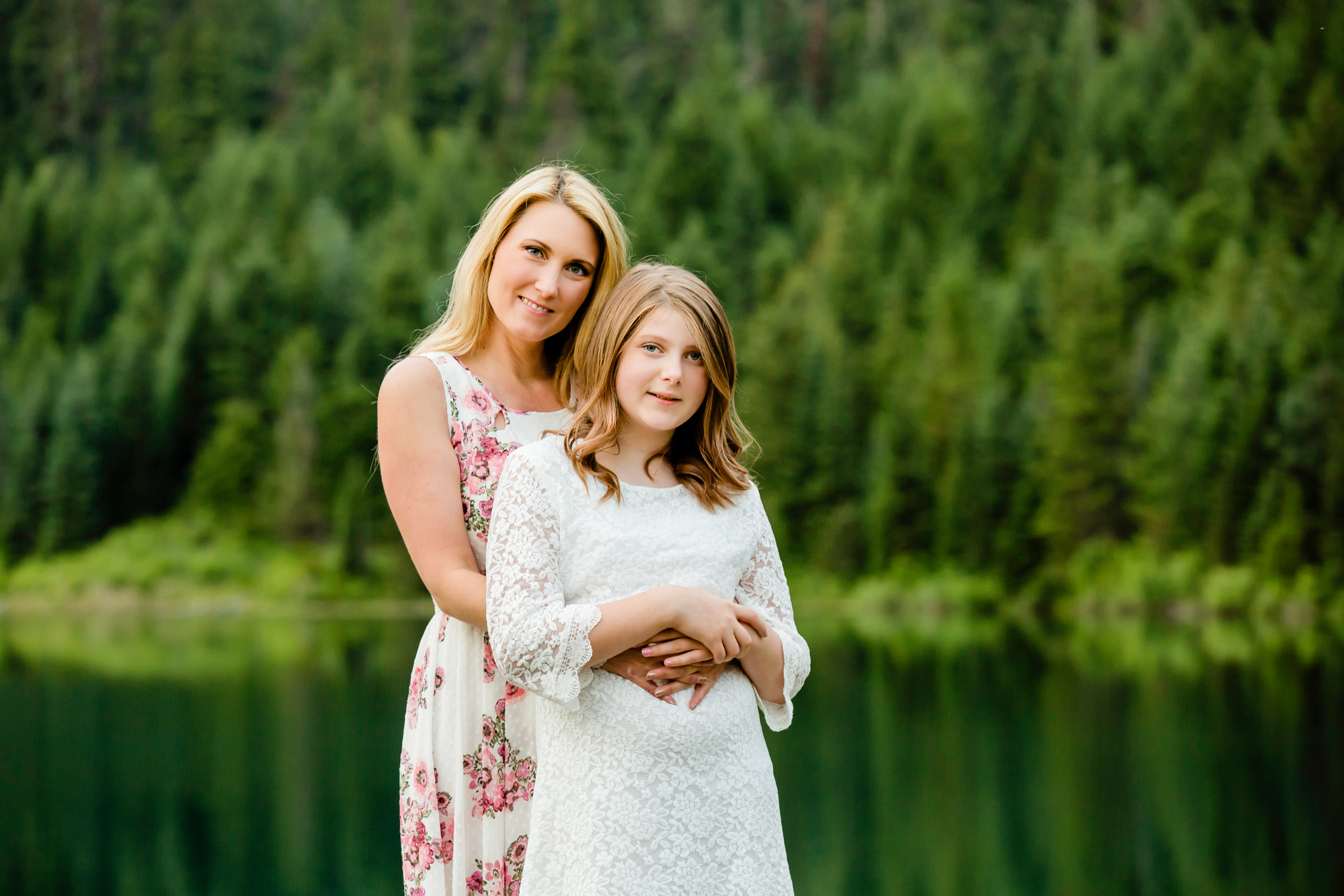 Mother and daughter session at Snoqualmie Pass by James Thomas Long Photography