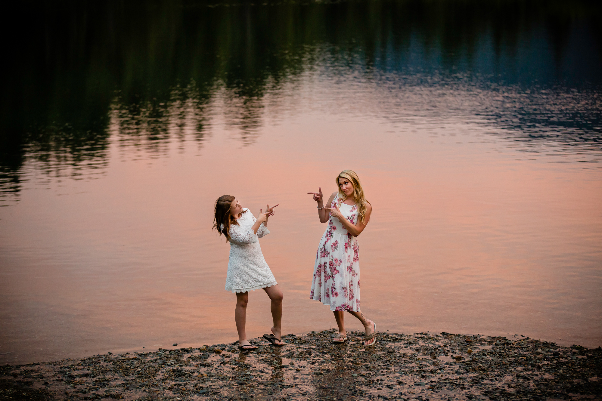 Mother and daughter session at Snoqualmie Pass by James Thomas Long Photography