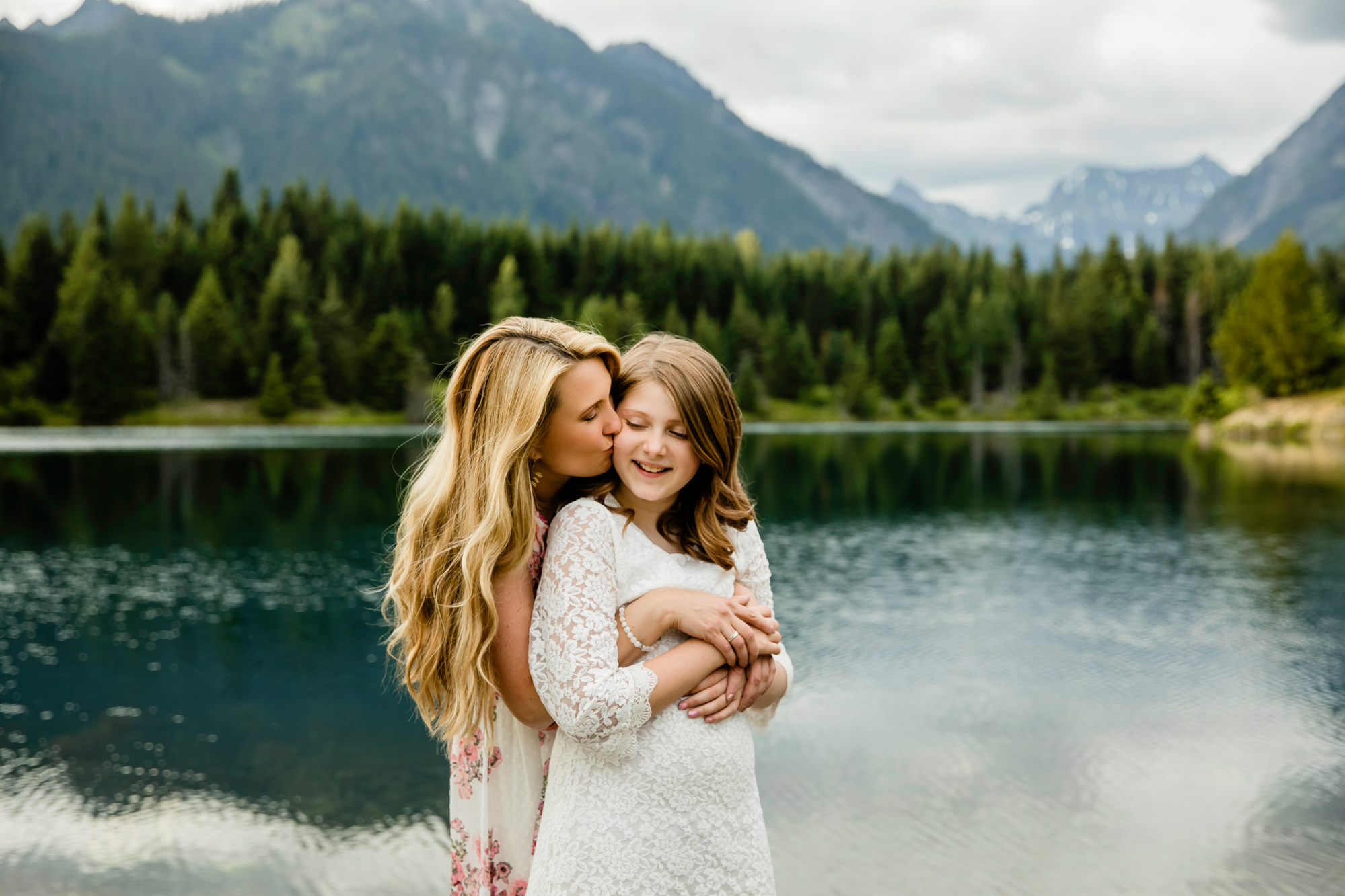 Mother and daughter session at Snoqualmie Pass by James Thomas Long Photography