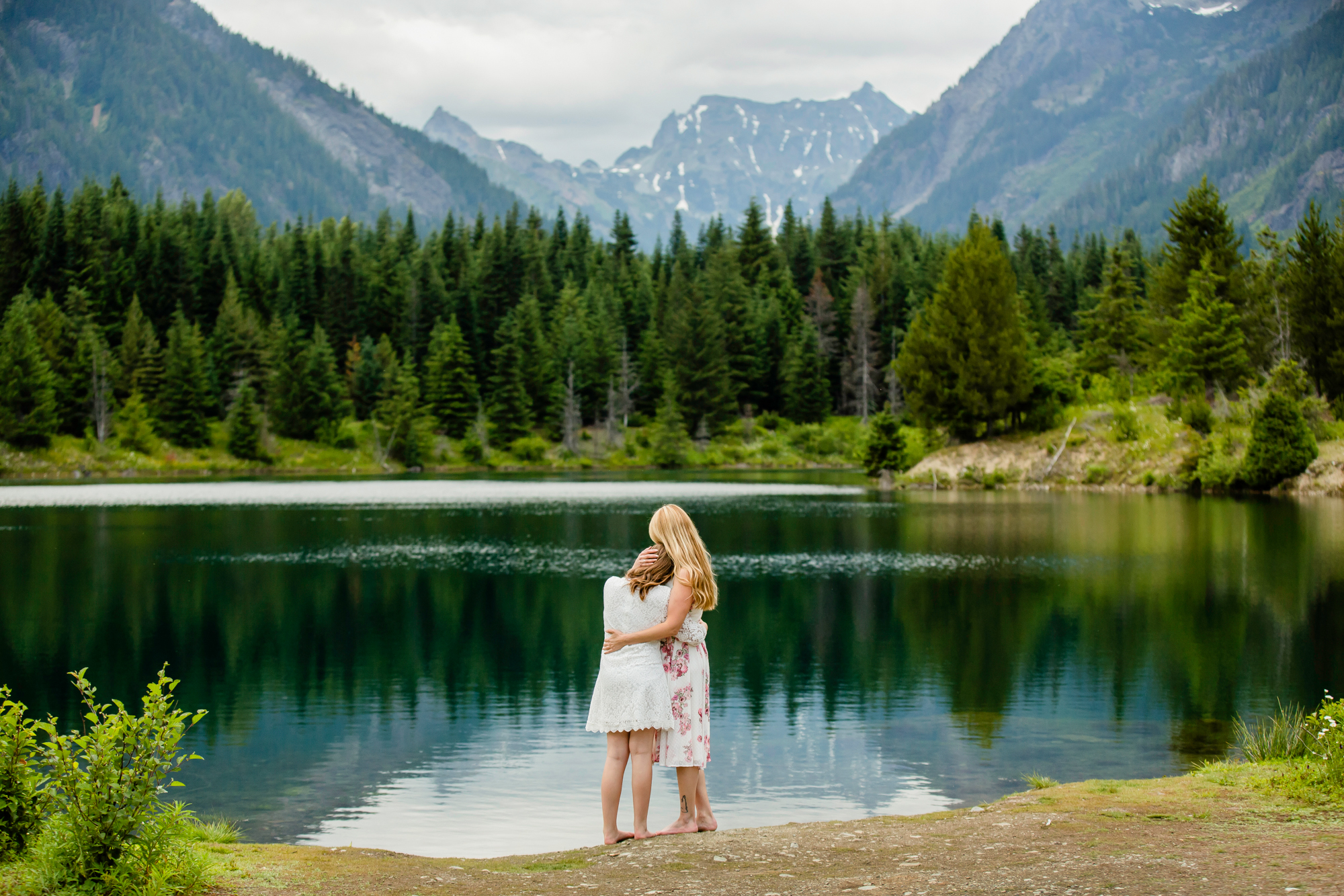 Mother and daughter session at Snoqualmie Pass by James Thomas Long Photography