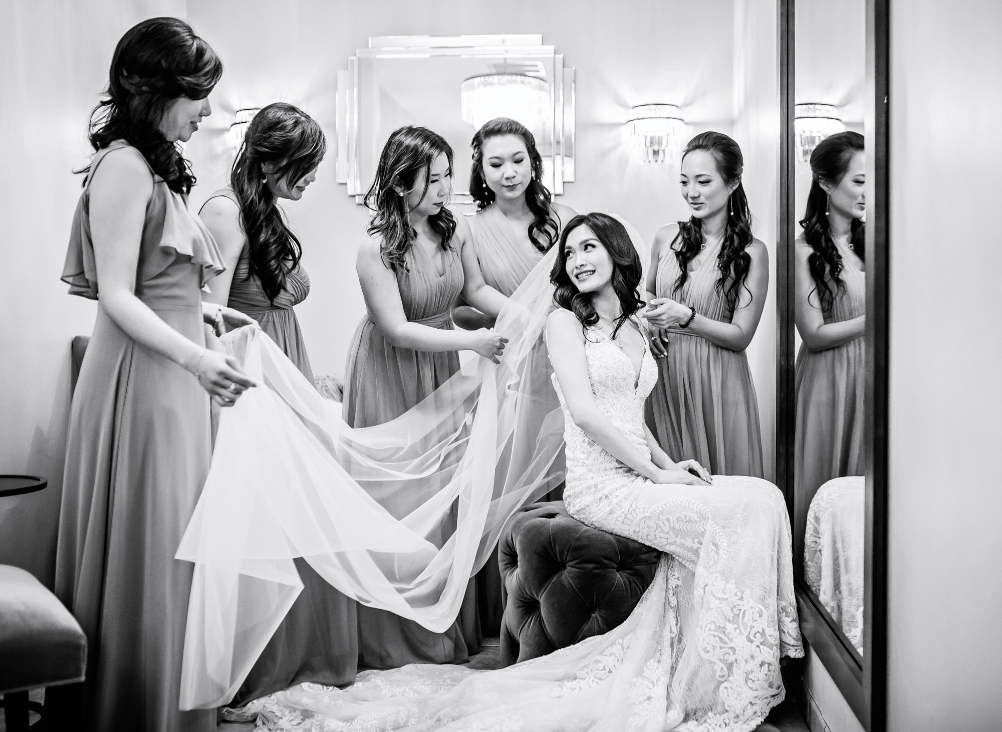 Destination Wedding at Palm Event Center in Pleasanton by Seattle WA Wedding Photographer James Thomas Long Photography