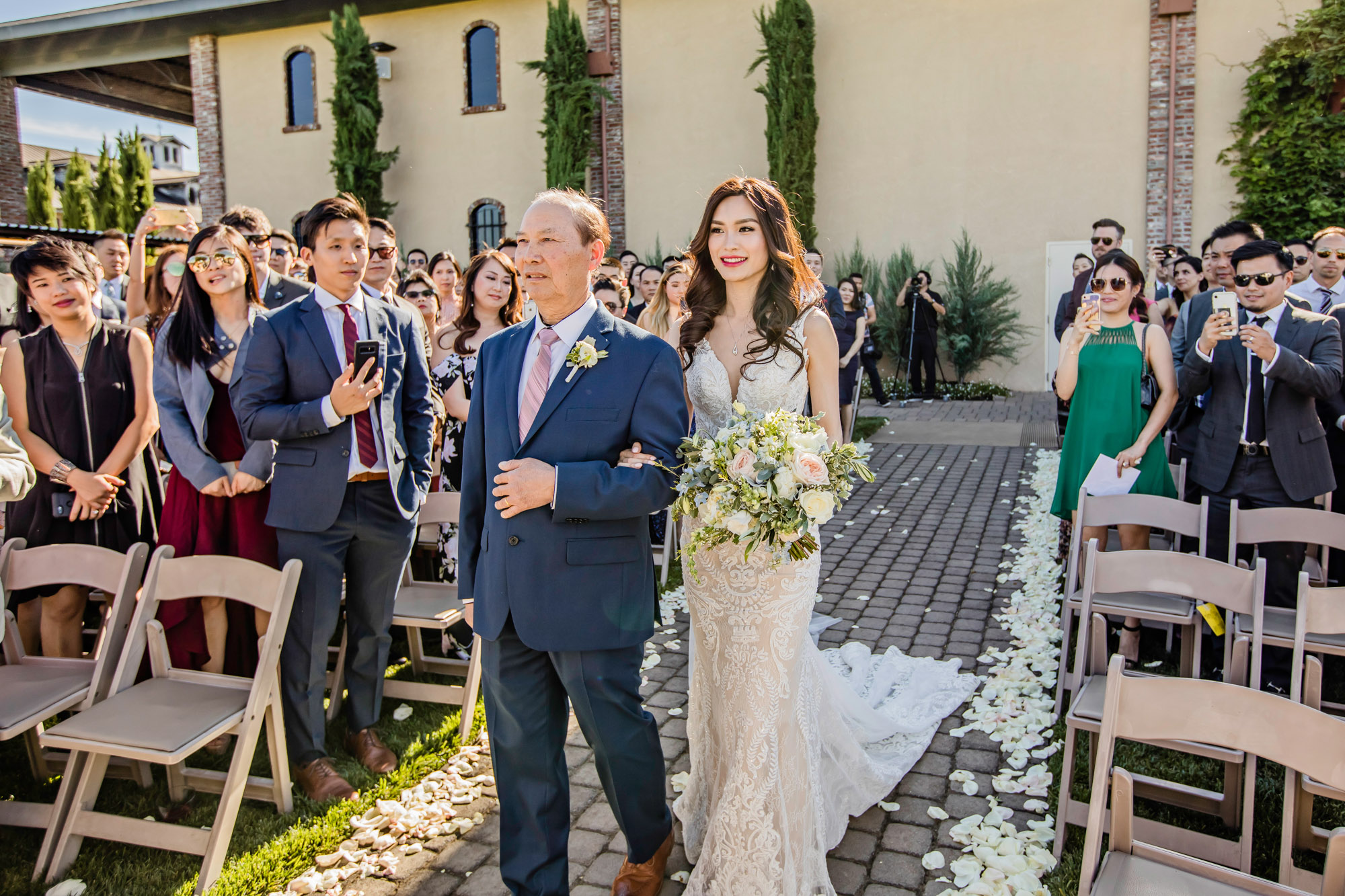 Destination Wedding at Palm Event Center in Pleasanton by Seattle WA Wedding Photographer James Thomas Long Photography