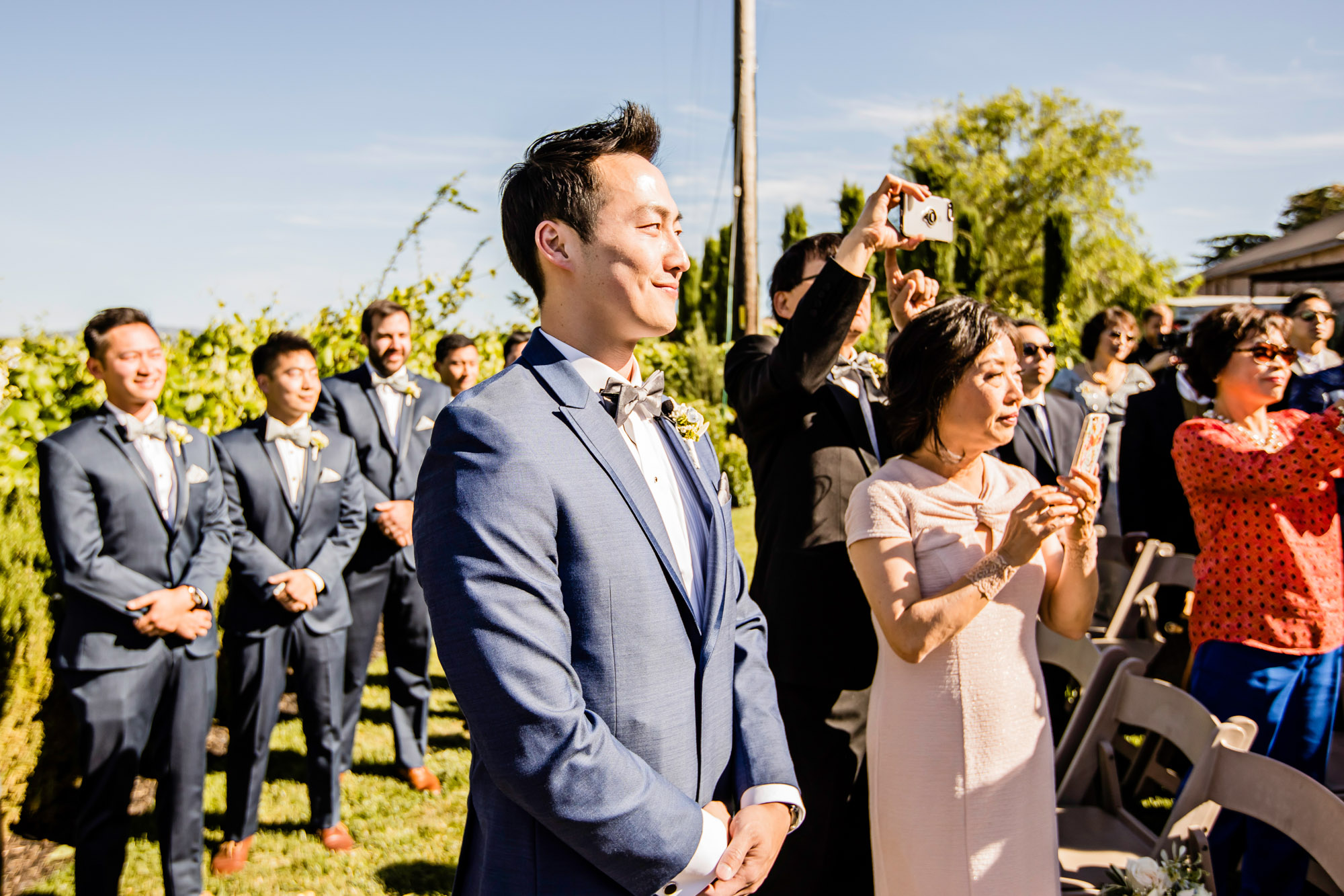 Destination Wedding at Palm Event Center in Pleasanton by Seattle WA Wedding Photographer James Thomas Long Photography