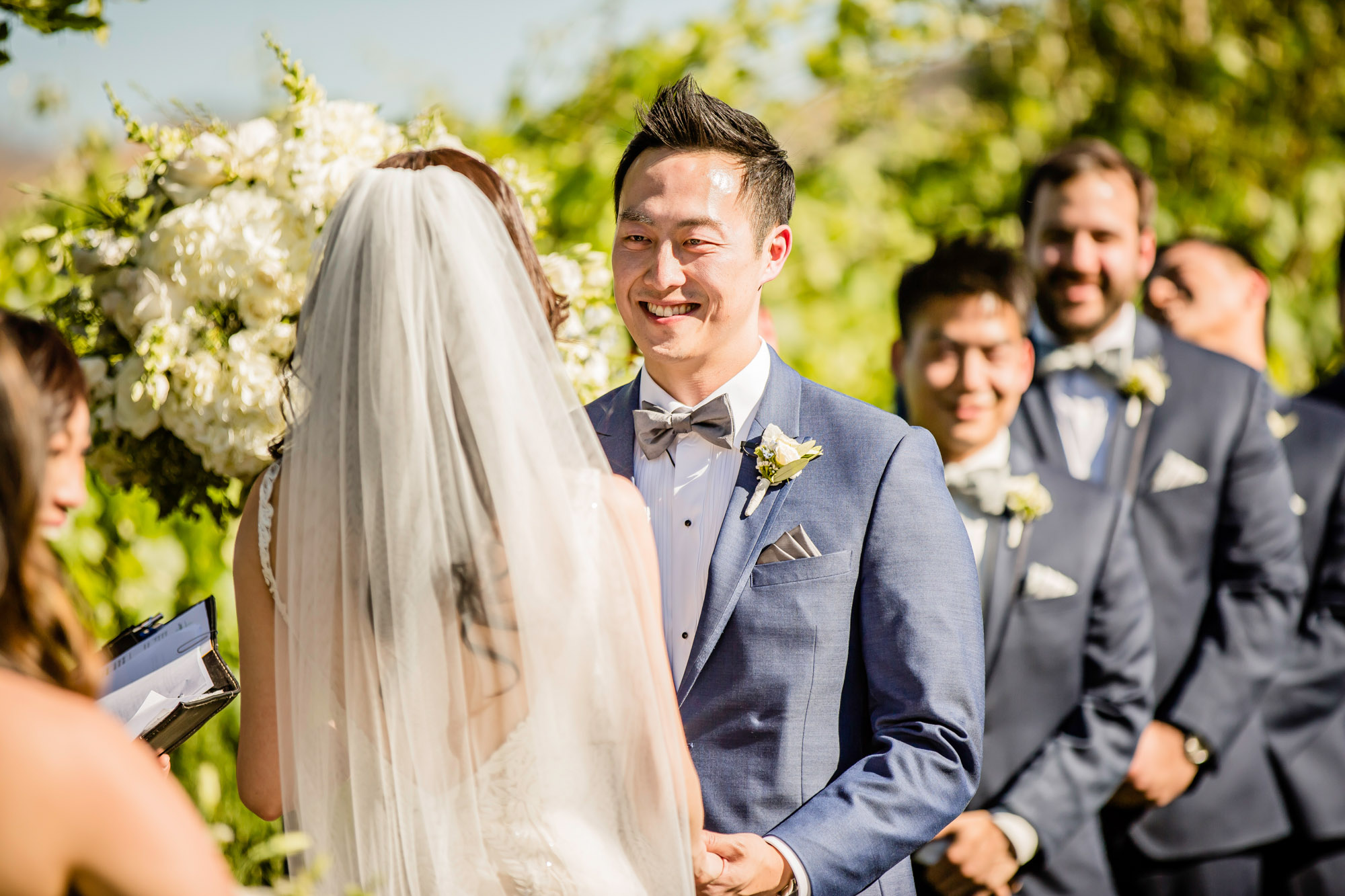 Destination Wedding at Palm Event Center in Pleasanton by Seattle WA Wedding Photographer James Thomas Long Photography