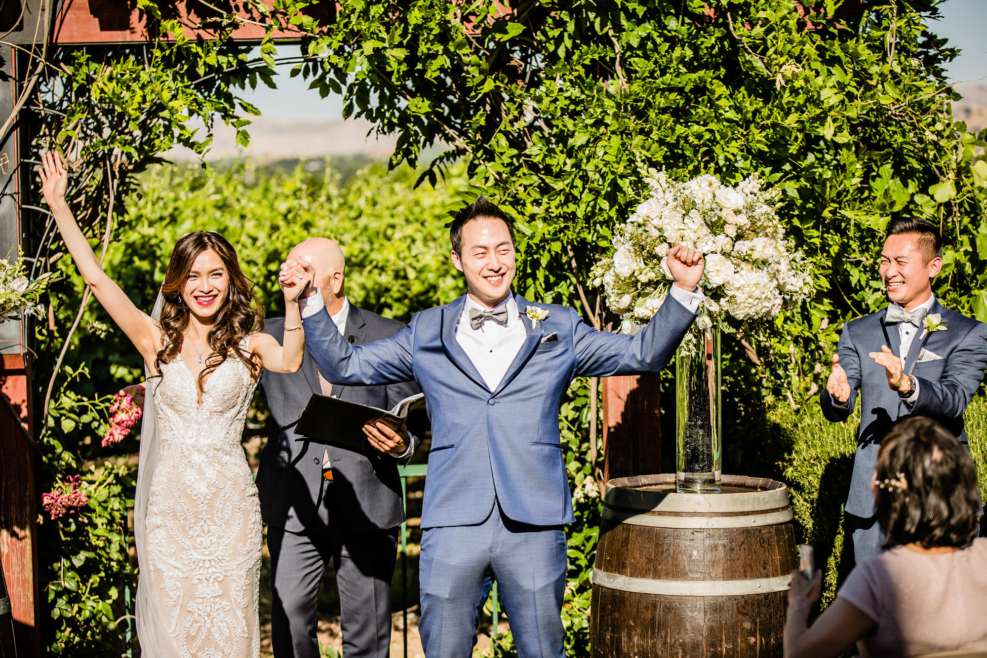 Destination Wedding at Palm Event Center in Pleasanton by Seattle WA Wedding Photographer James Thomas Long Photography