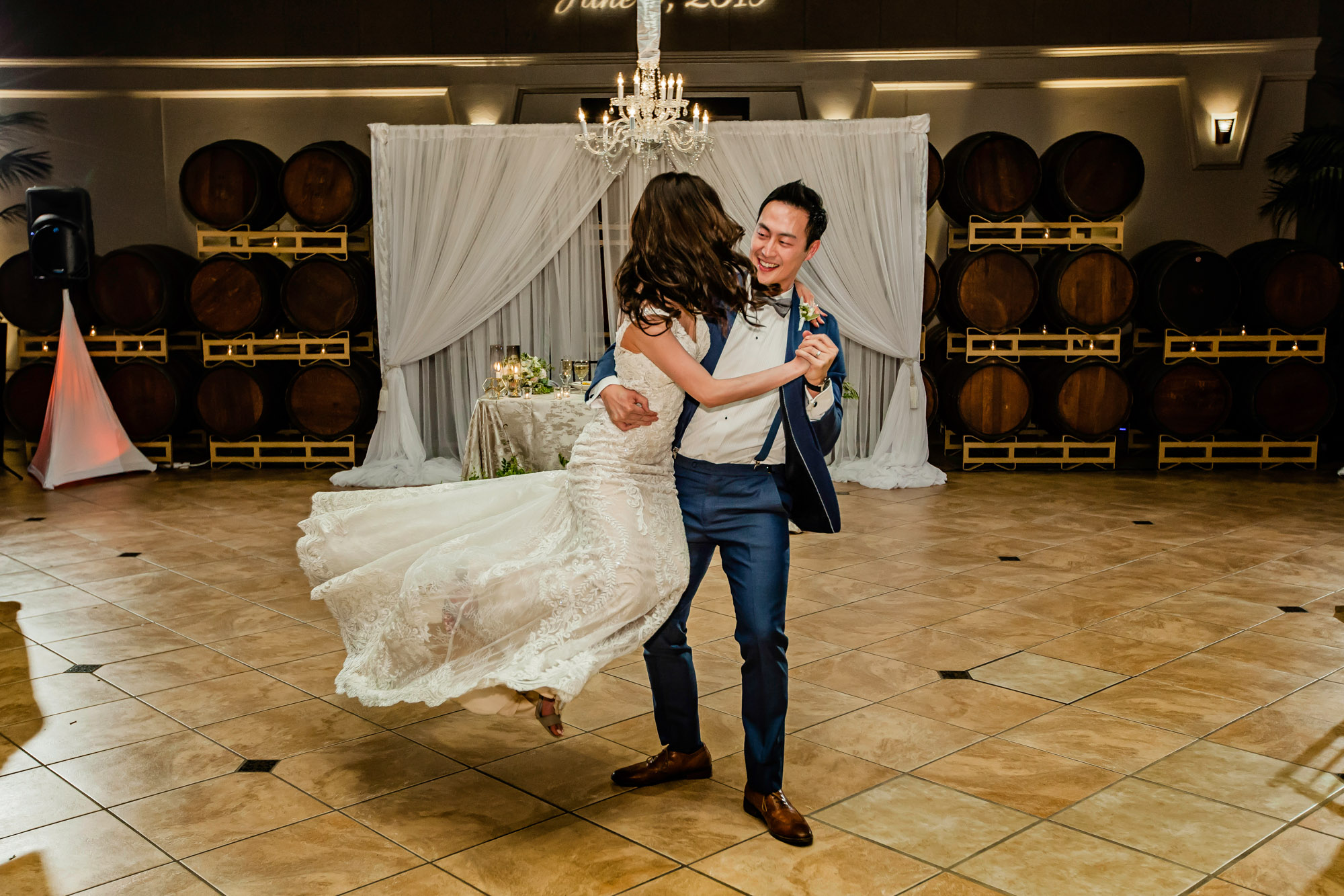 Destination Wedding at Palm Event Center in Pleasanton by Seattle WA Wedding Photographer James Thomas Long Photography