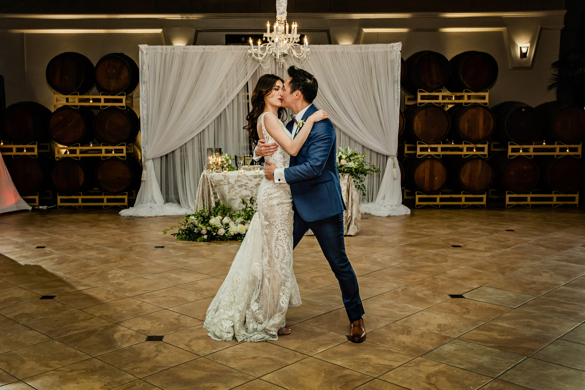 Destination Wedding at Palm Event Center in Pleasanton by Seattle WA Wedding Photographer James Thomas Long Photography