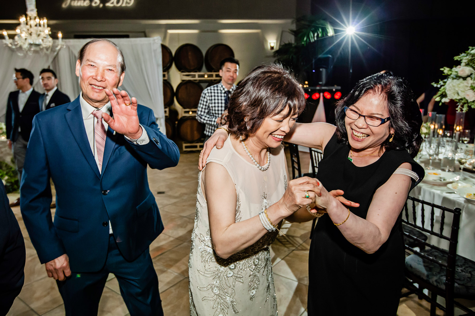 Destination Wedding at Palm Event Center in Pleasanton by Seattle WA Wedding Photographer James Thomas Long Photography