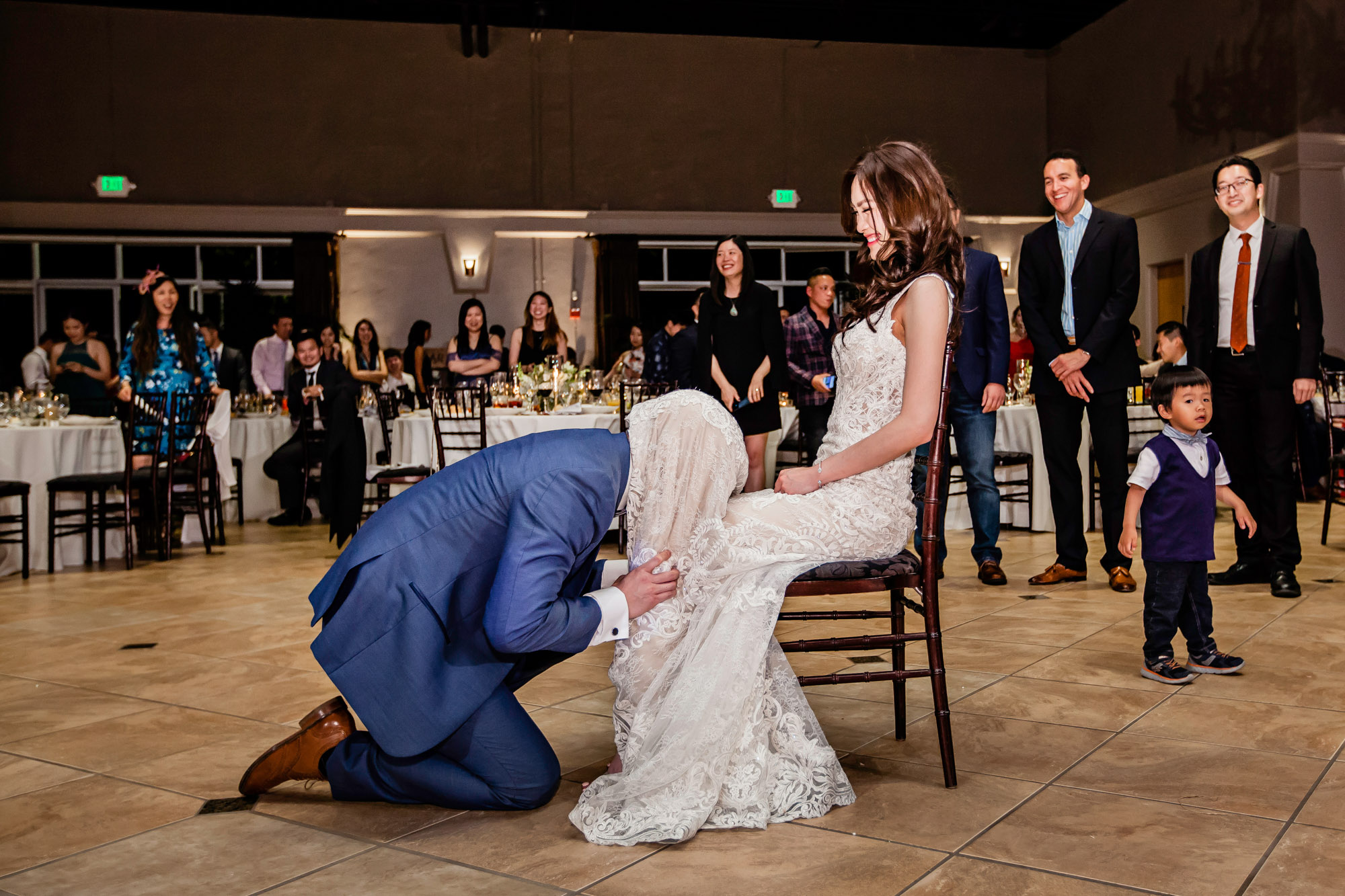 Destination Wedding at Palm Event Center in Pleasanton by Seattle WA Wedding Photographer James Thomas Long Photography