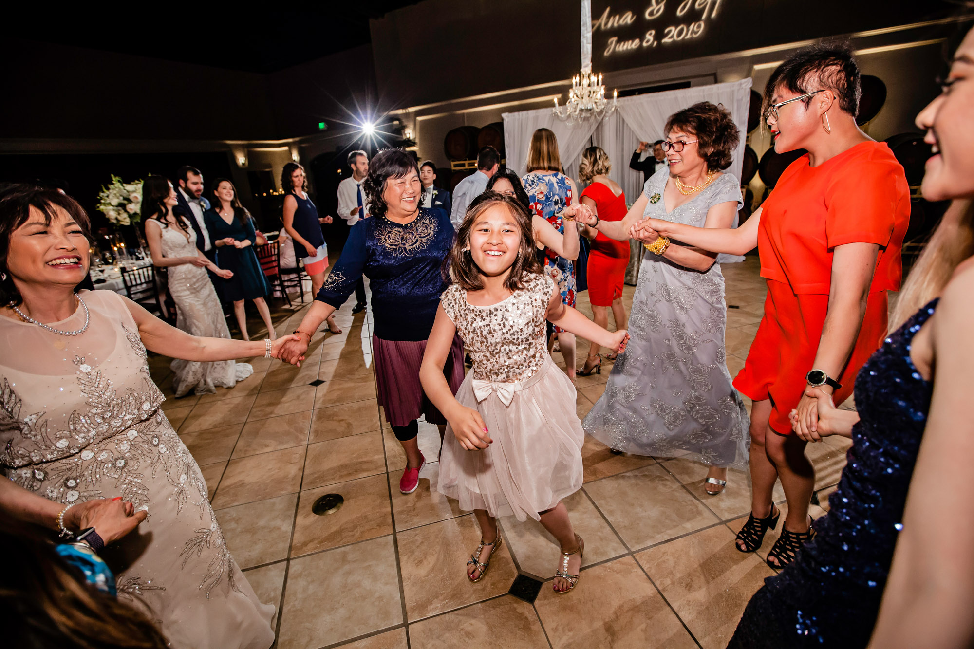 Destination Wedding at Palm Event Center in Pleasanton by Seattle WA Wedding Photographer James Thomas Long Photography