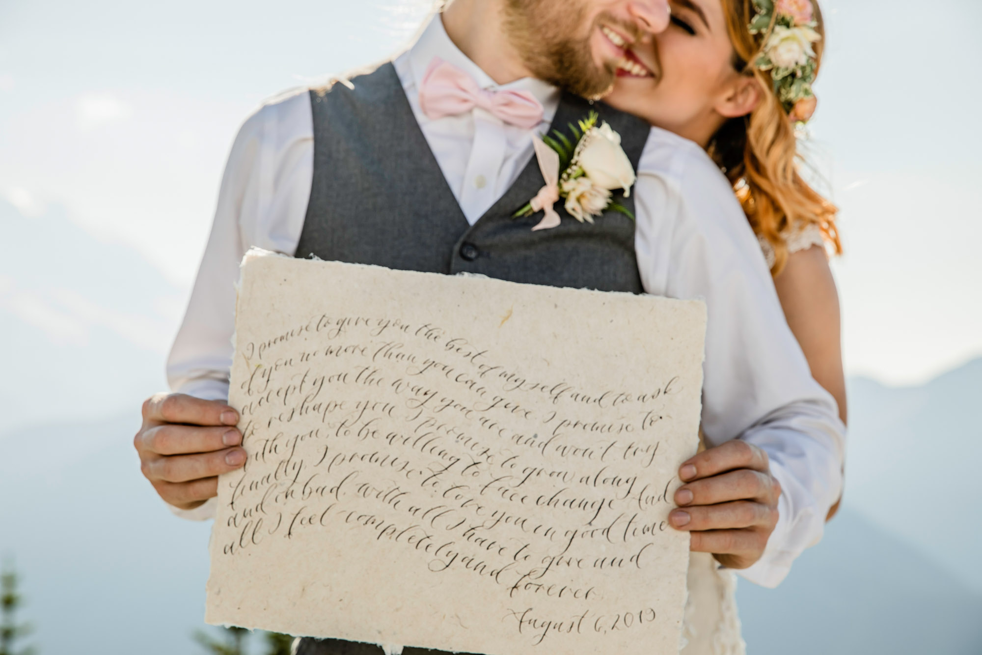 Adventure Elopement on Crystal Mountain by Seattle Wedding Photographer James Thomas Long Photography