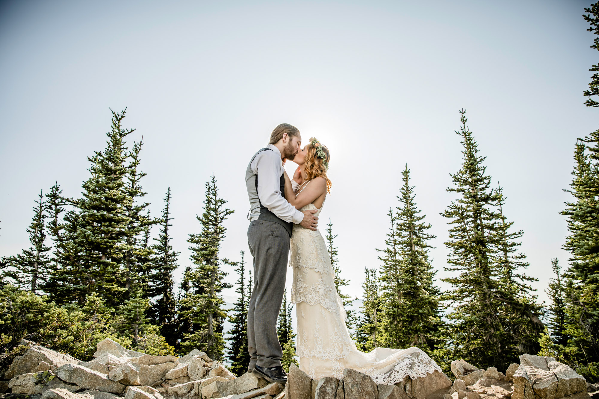 Adventure Elopement on Crystal Mountain by Seattle Wedding Photographer James Thomas Long Photography