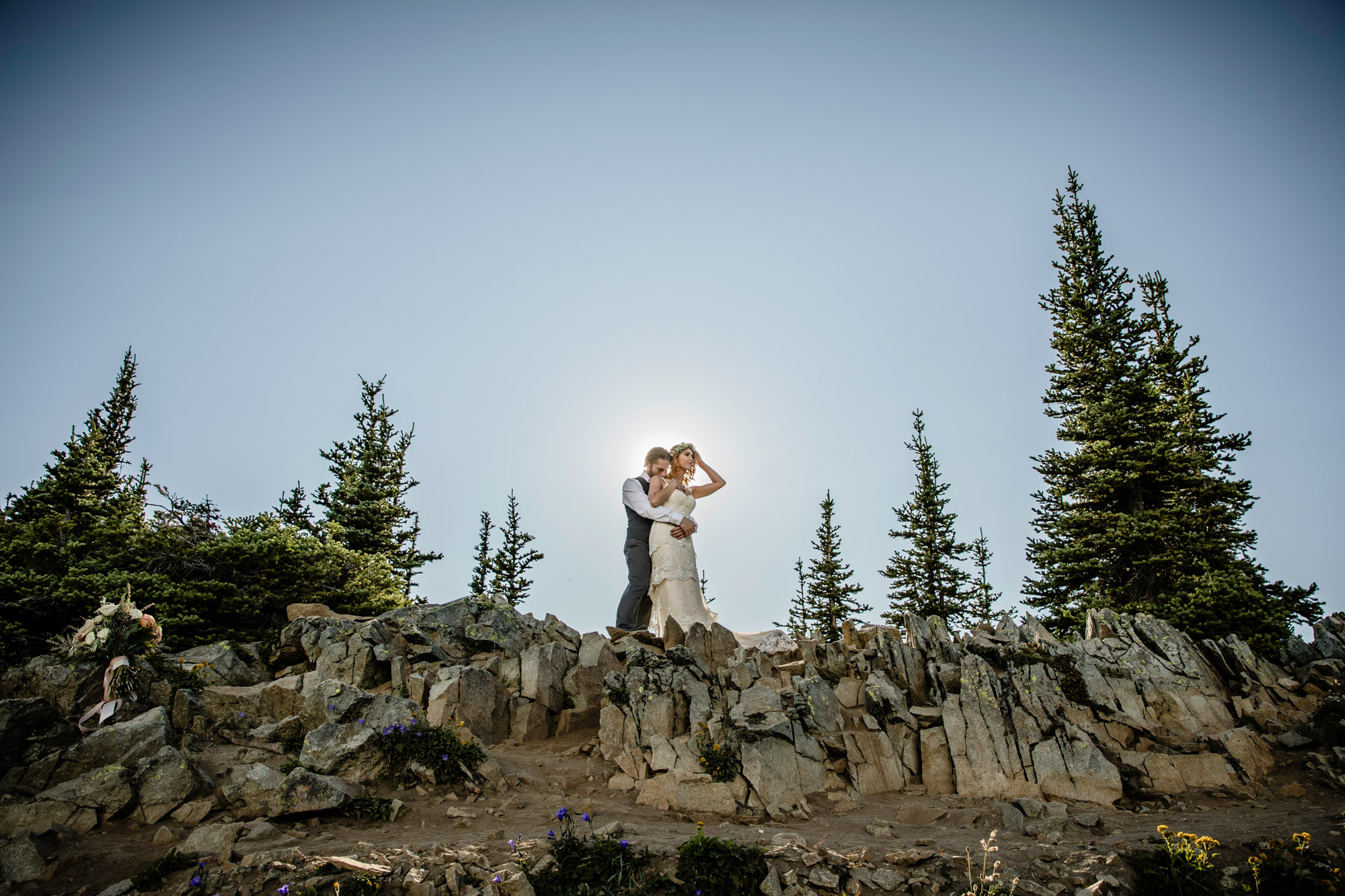 Adventure Elopement on Crystal Mountain by Seattle Wedding Photographer James Thomas Long Photography