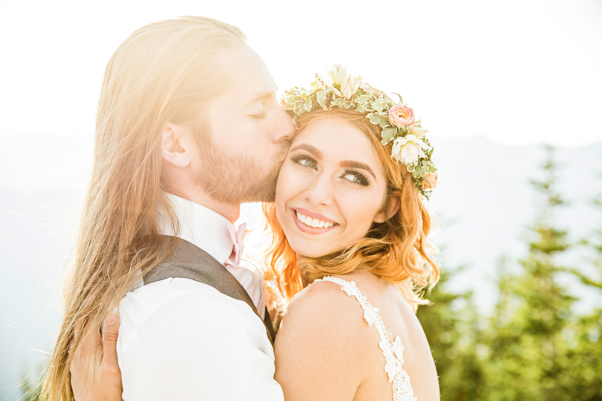 Adventure Elopement on Crystal Mountain by Seattle Wedding Photographer James Thomas Long Photography