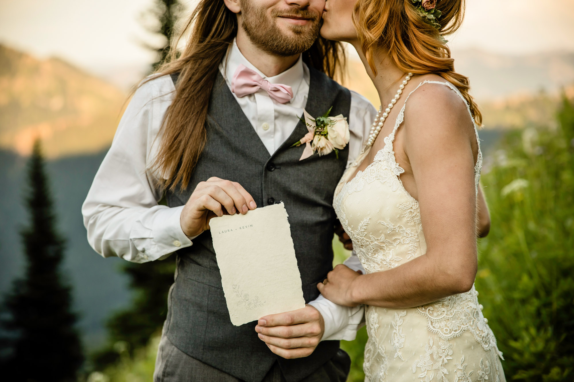 Adventure Elopement on Crystal Mountain by Seattle Wedding Photographer James Thomas Long Photography