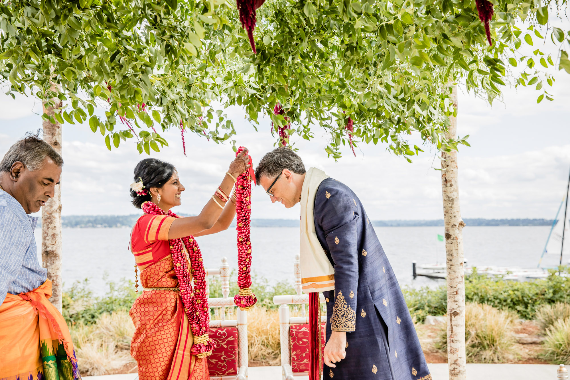 Seattle Tennis Club Wedding by James Thomas Long Photography - Sheela & Eric - Part I