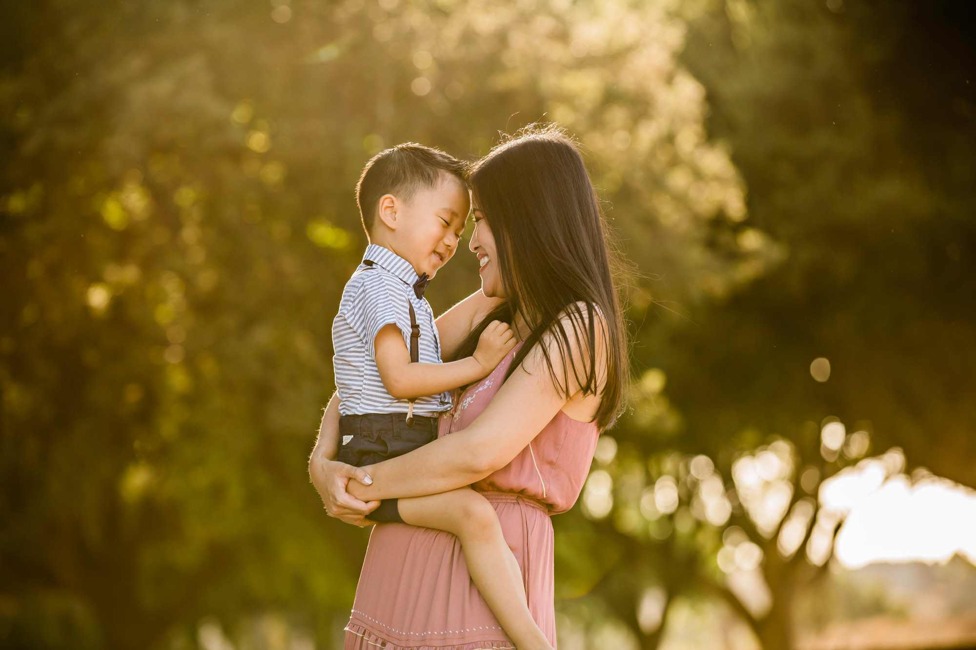 San Francisco Bay Area Family of Three by Seattle Family Photographer James Thomas Long Photography