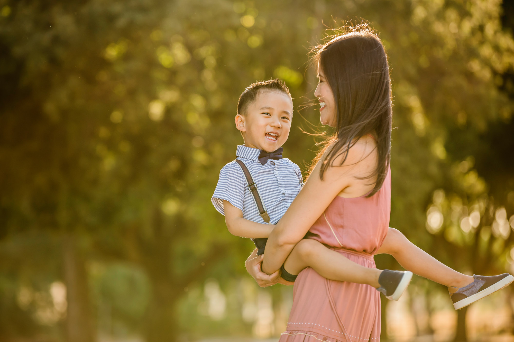 San Francisco Bay Area Family of Three by Seattle Family Photographer James Thomas Long Photography