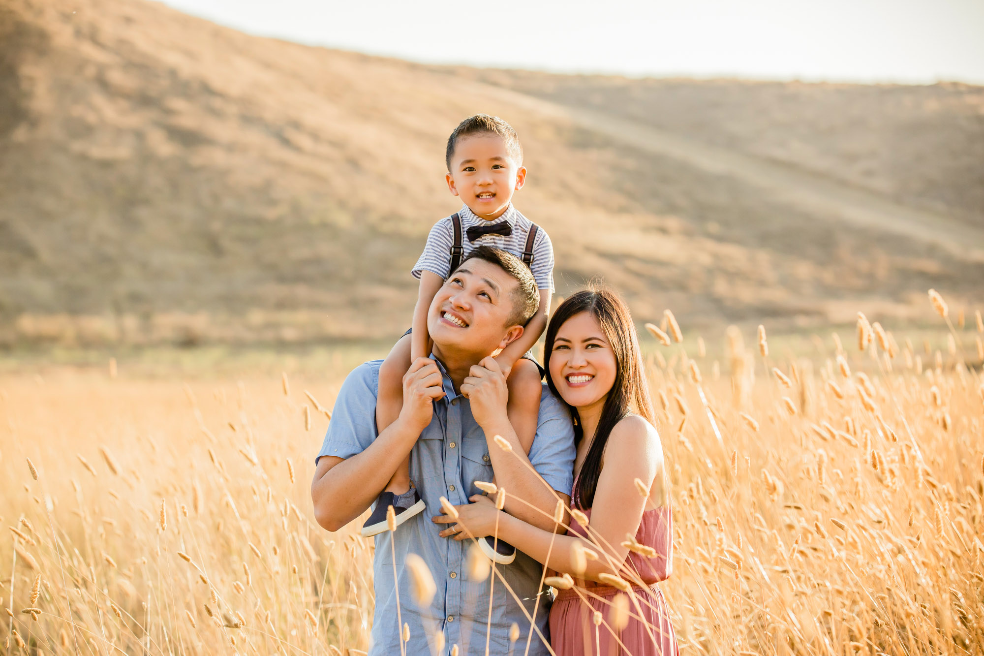 San Francisco Bay Area Family of Three by Seattle Family Photographer James Thomas Long Photography