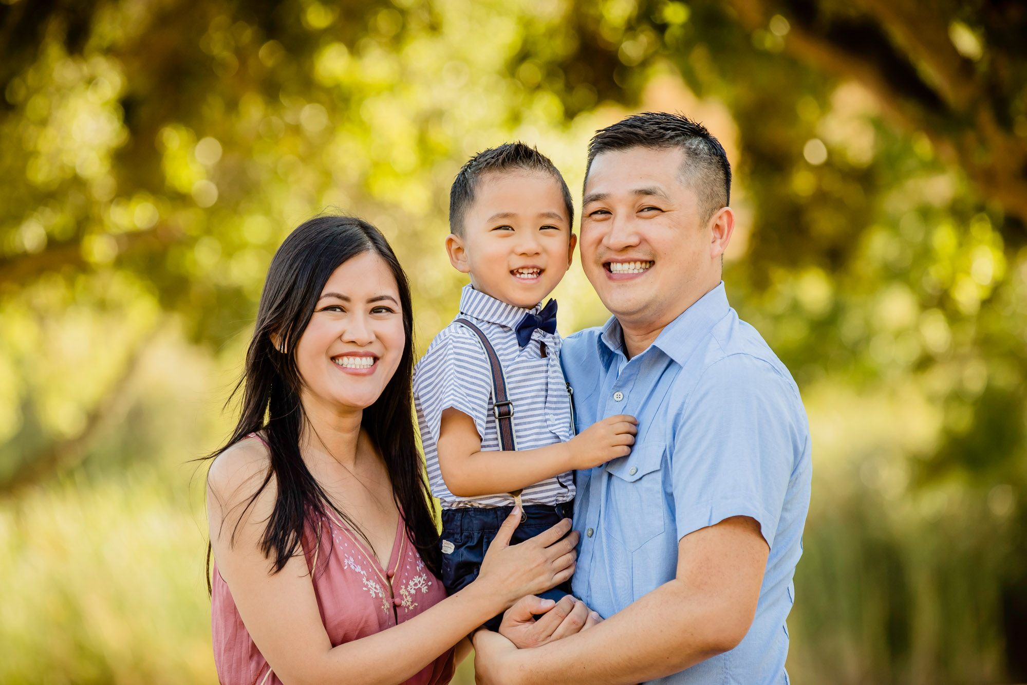 San Francisco Bay Area Family of Three by Seattle Family Photographer James Thomas Long Photography