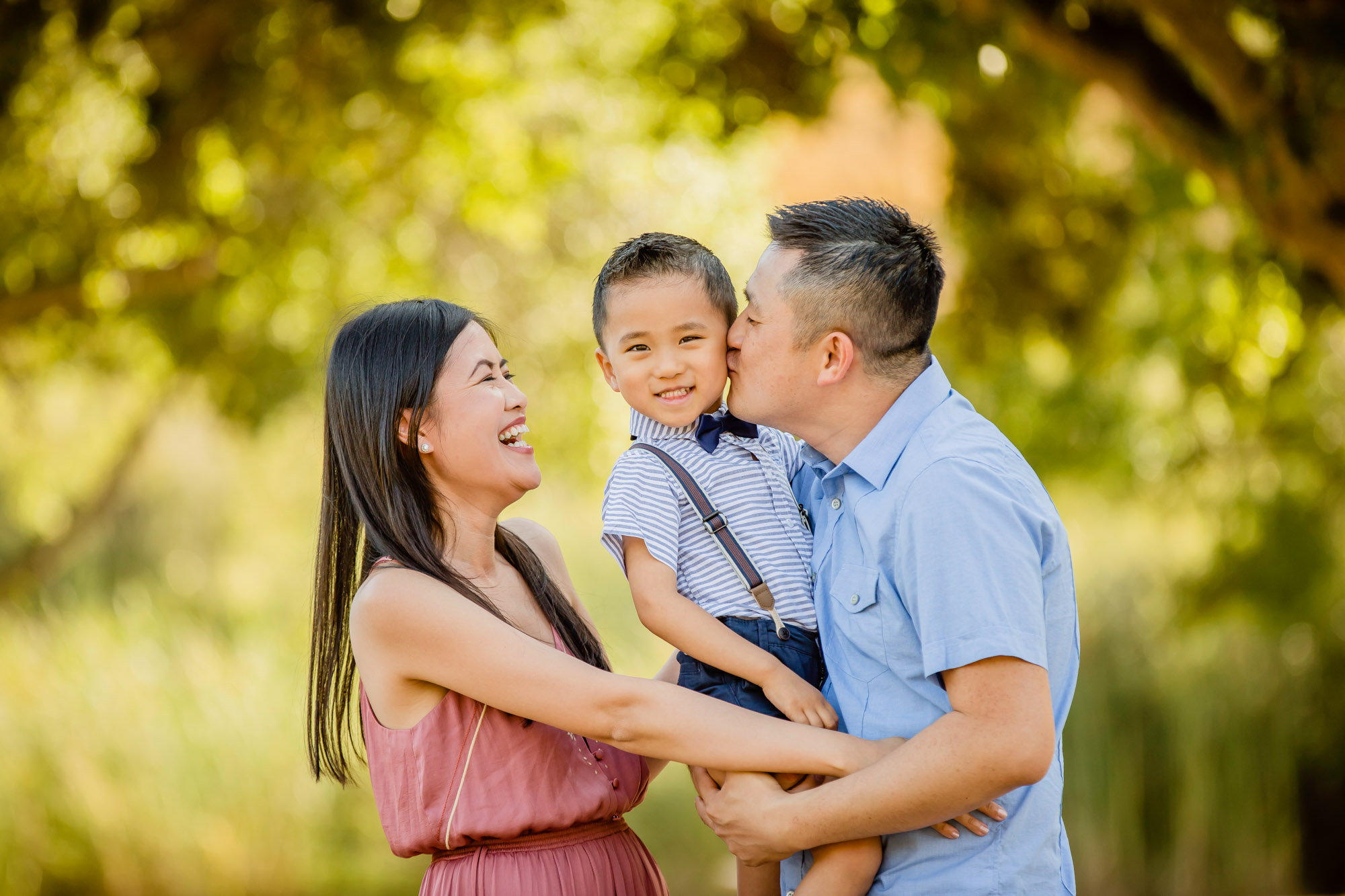 San Francisco Bay Area Family of Three by Seattle Family Photographer James Thomas Long Photography