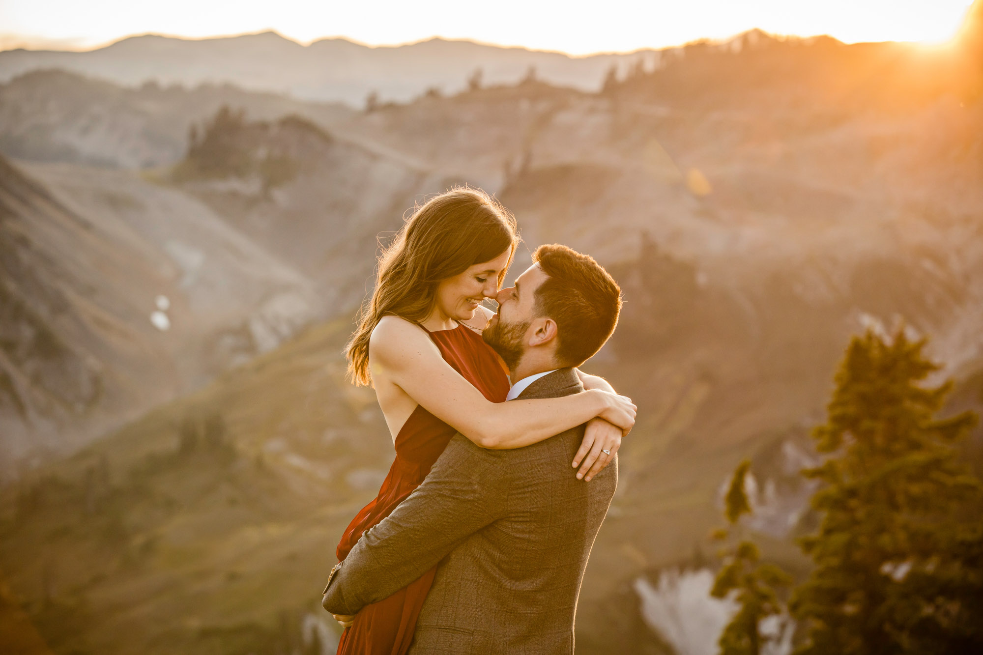 North Cascade Mount Baker adventure engagement session by James Thomas Long Photography