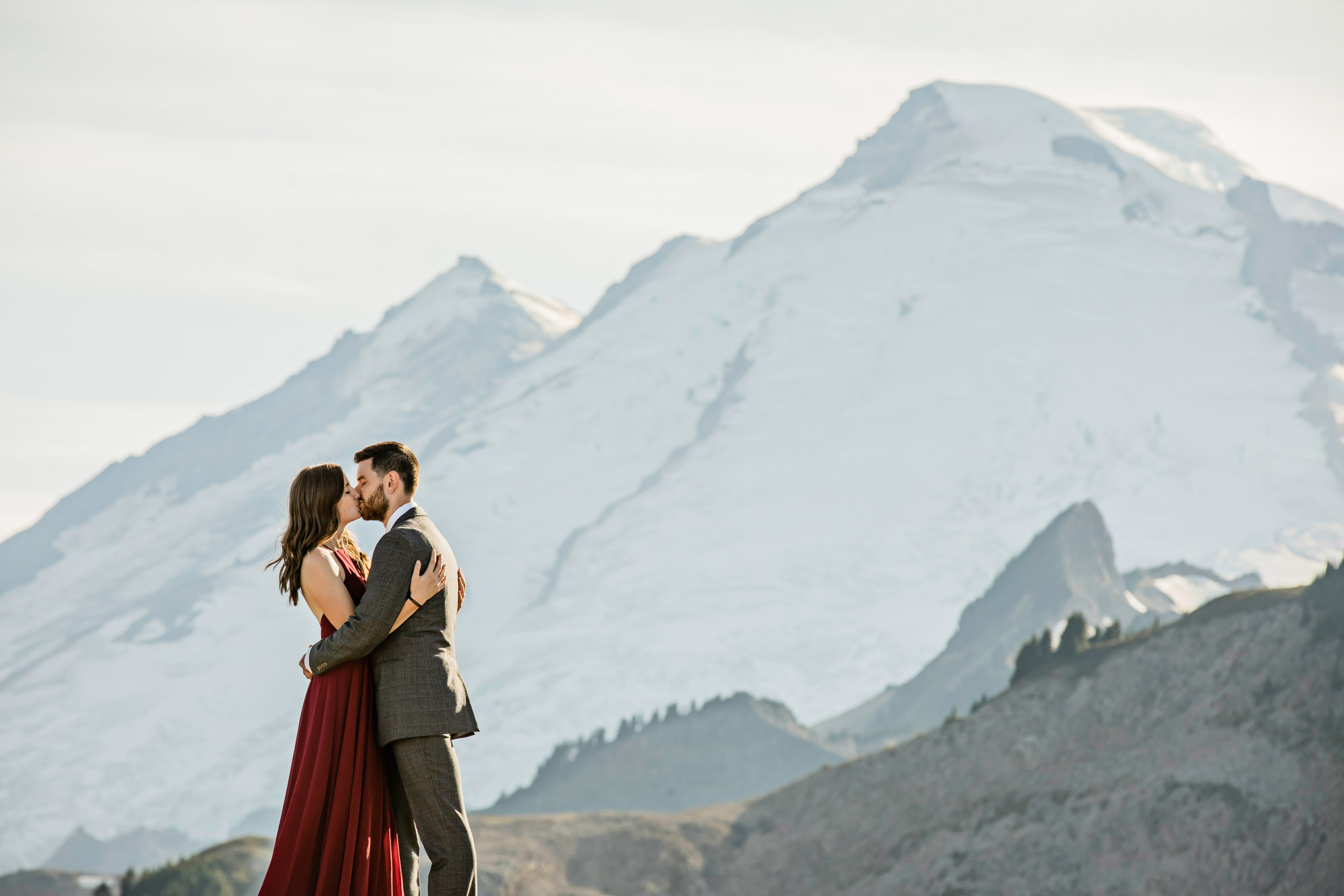 North Cascade Mount Baker adventure engagement session by James Thomas Long Photography