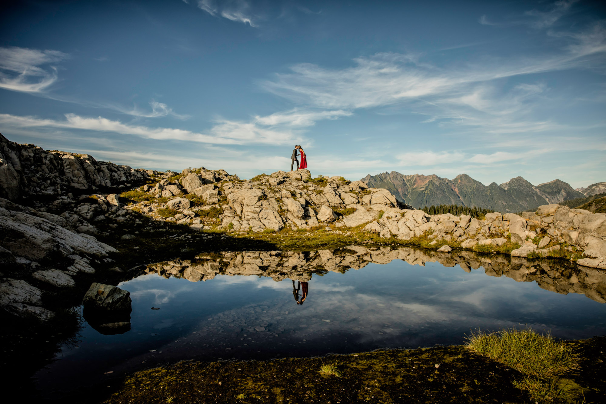 North Cascade Mount Baker adventure engagement session by James Thomas Long Photography