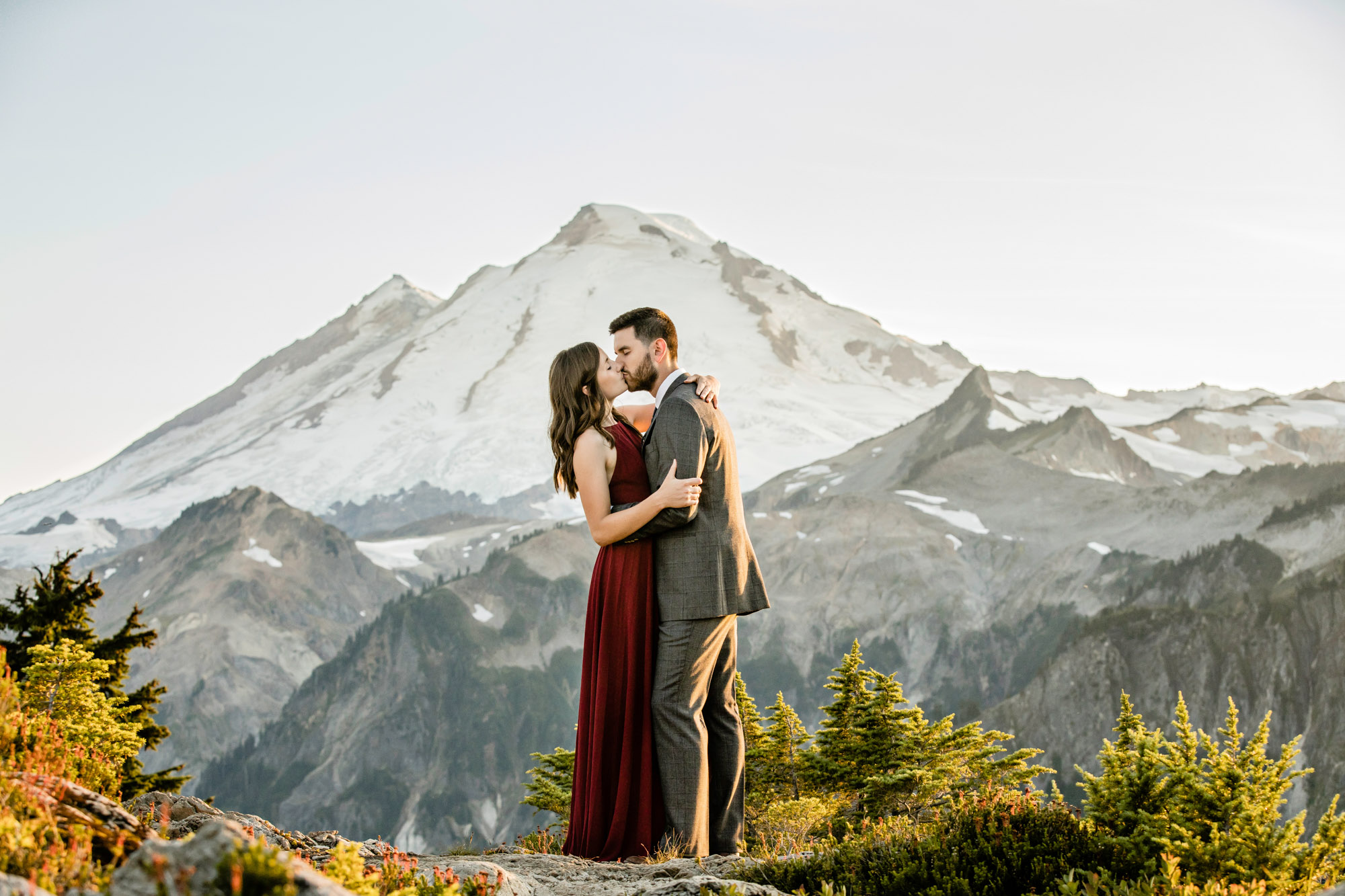 North Cascade Mount Baker adventure engagement session by James Thomas Long Photography