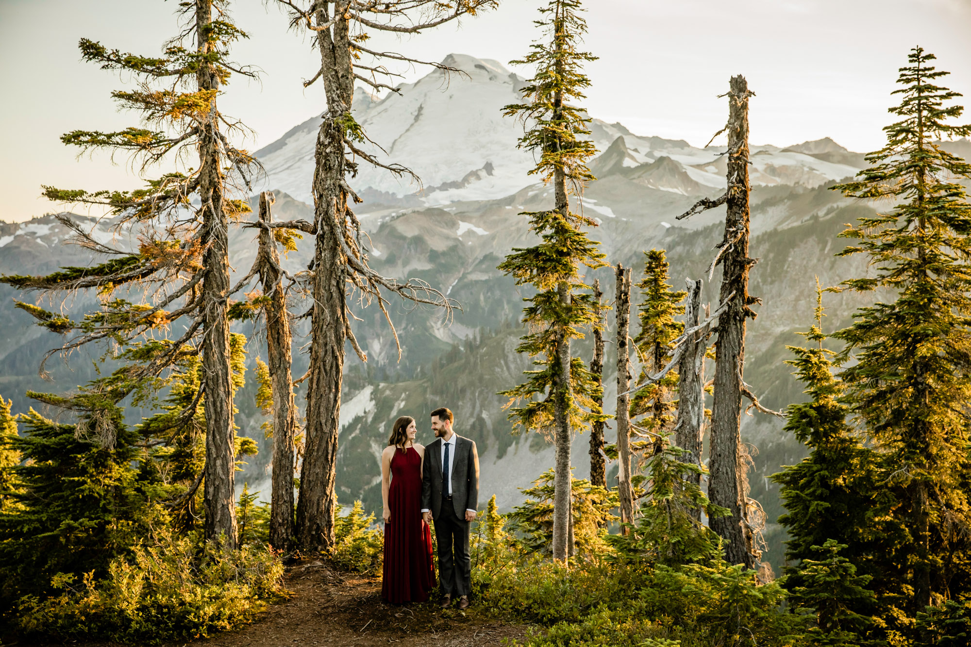 North Cascade Mount Baker adventure engagement session by James Thomas Long Photography