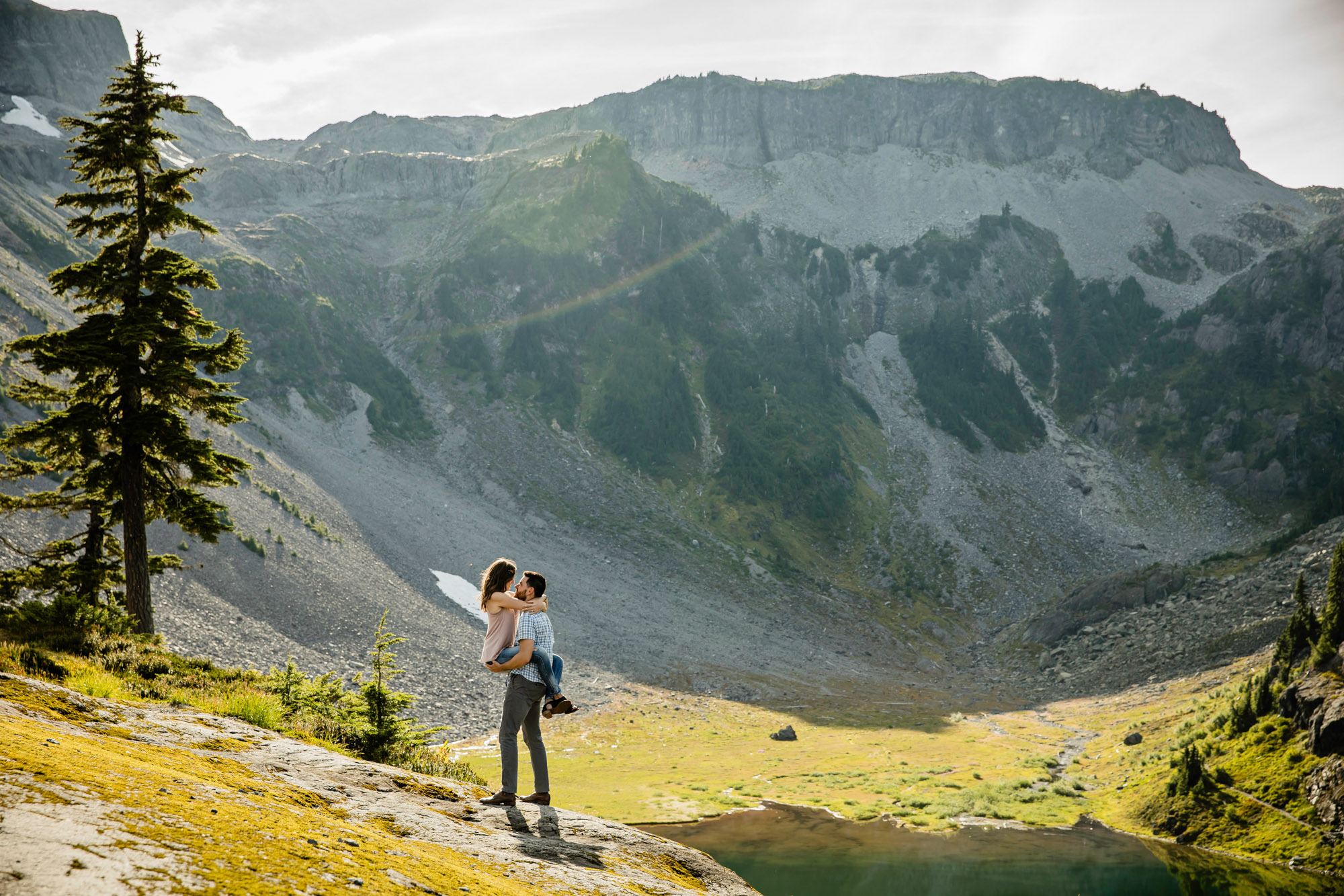 North Cascade Mount Baker adventure engagement session by James Thomas Long Photography