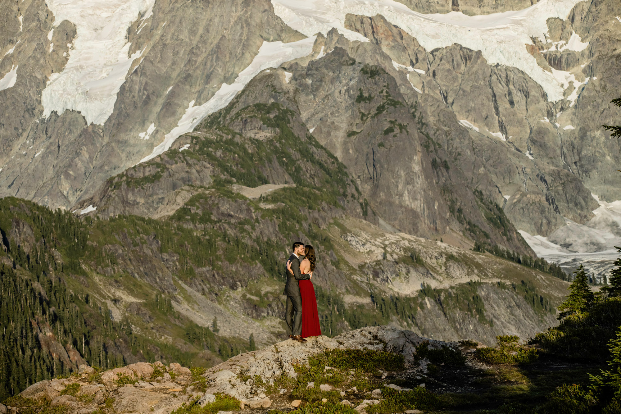 North Cascade Mount Baker adventure engagement session by James Thomas Long Photography