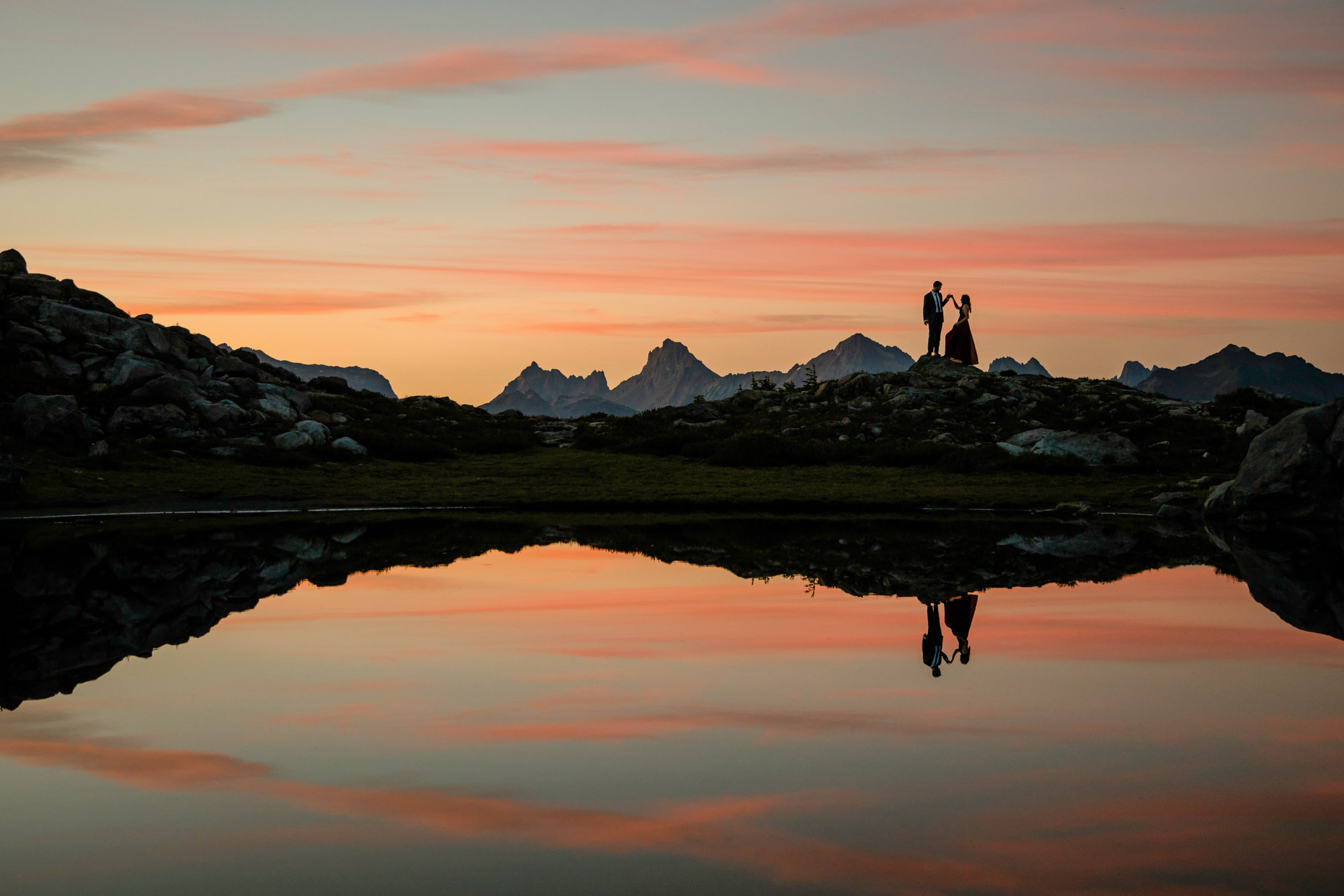 North Cascade Mount Baker adventure engagement session by James Thomas Long Photography