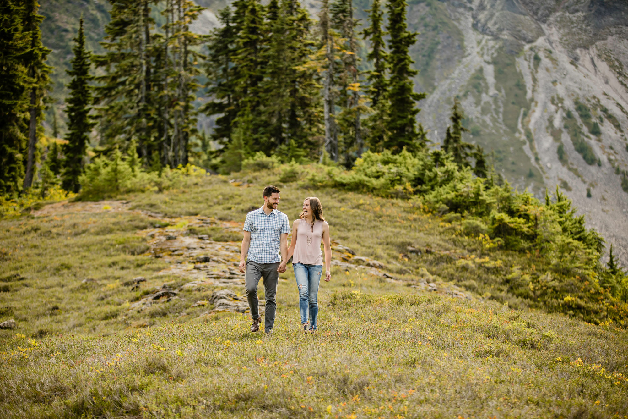 North Cascade Mount Baker adventure engagement session by James Thomas Long Photography